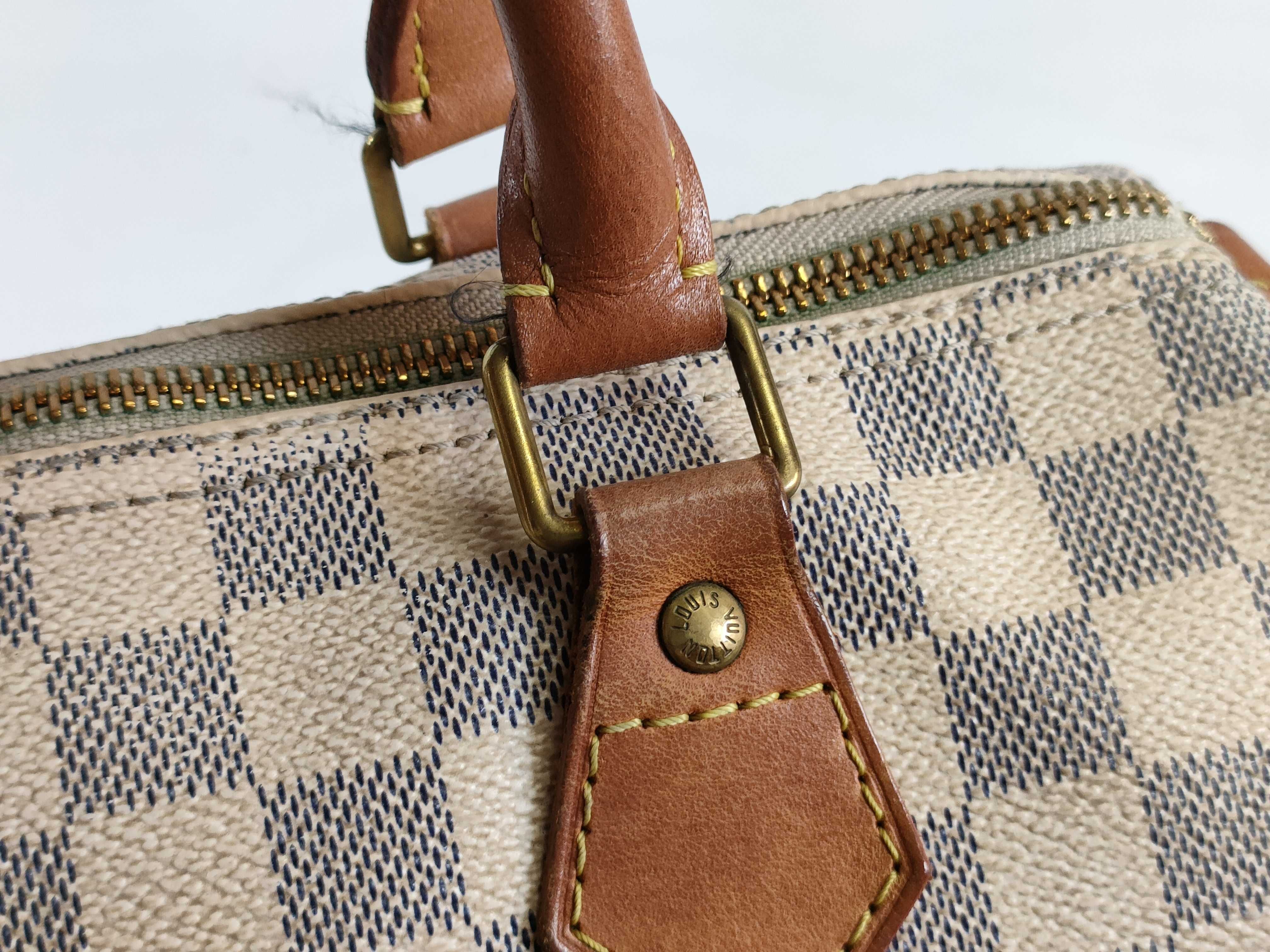 Damier Azur N41533 Speedy 30 Handbag — view 5