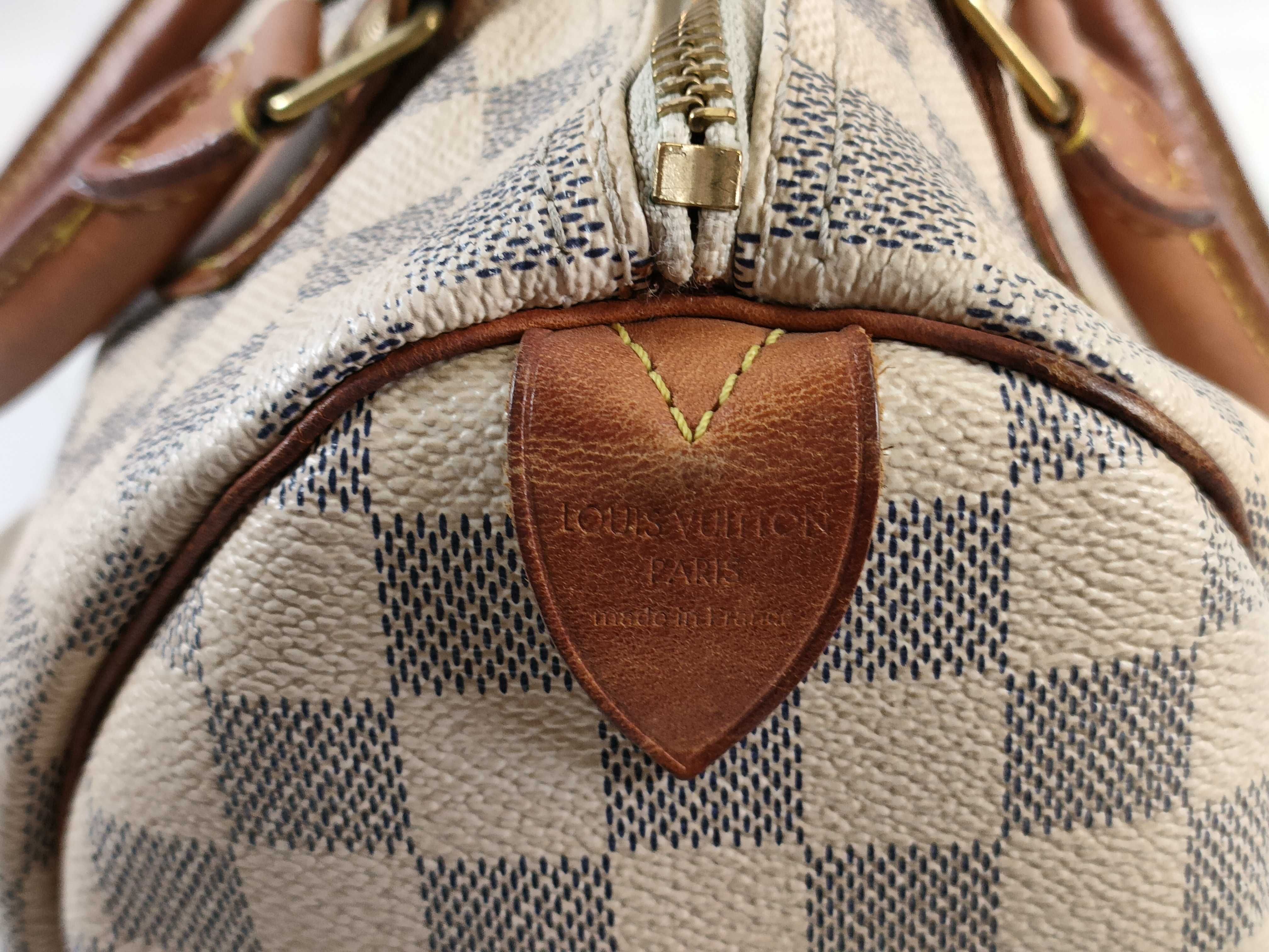 Damier Azur N41533 Speedy 30 Handbag — view 8