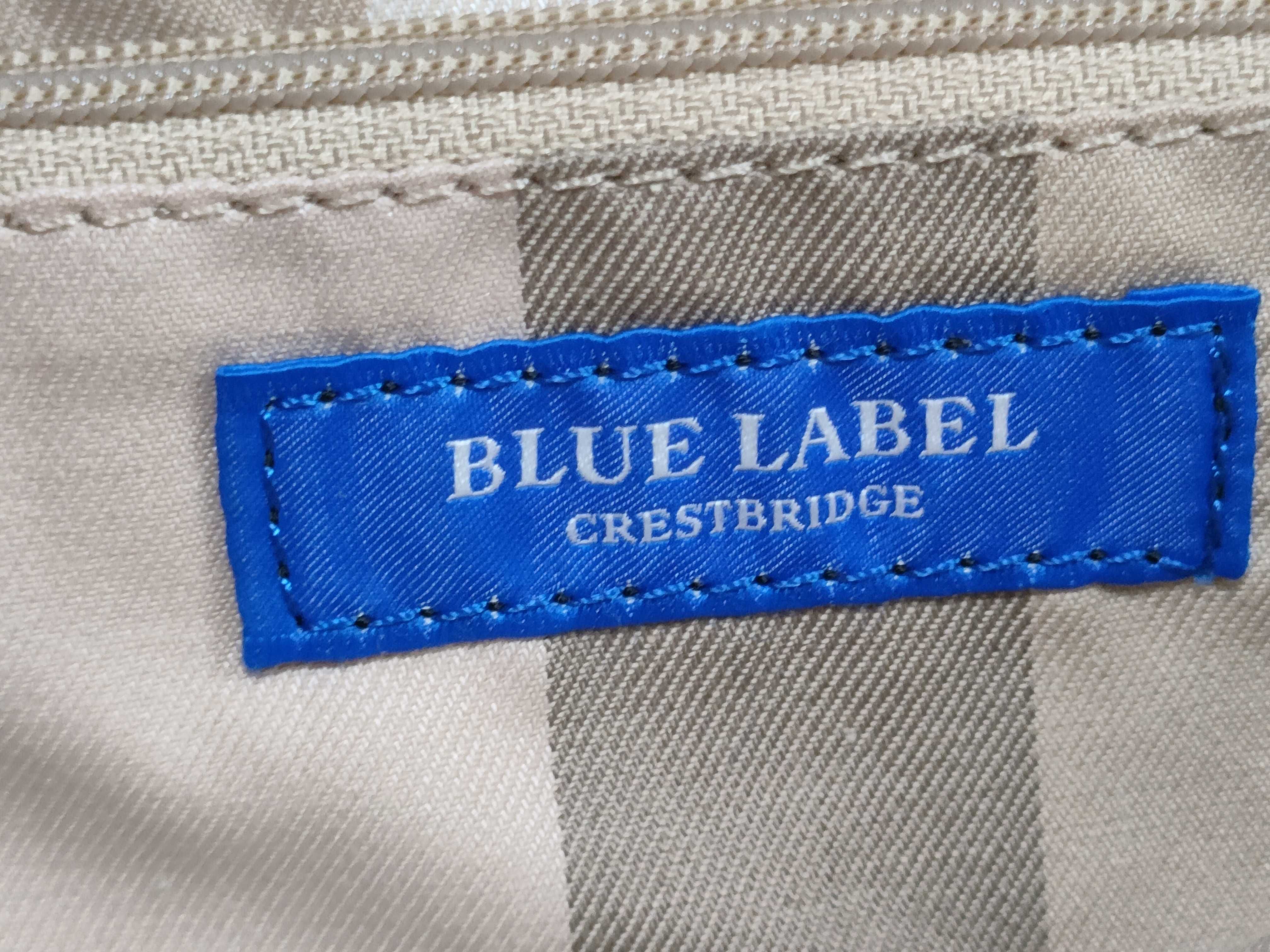 Blue Label Raffia Basket Bag Tote Bag — view 13