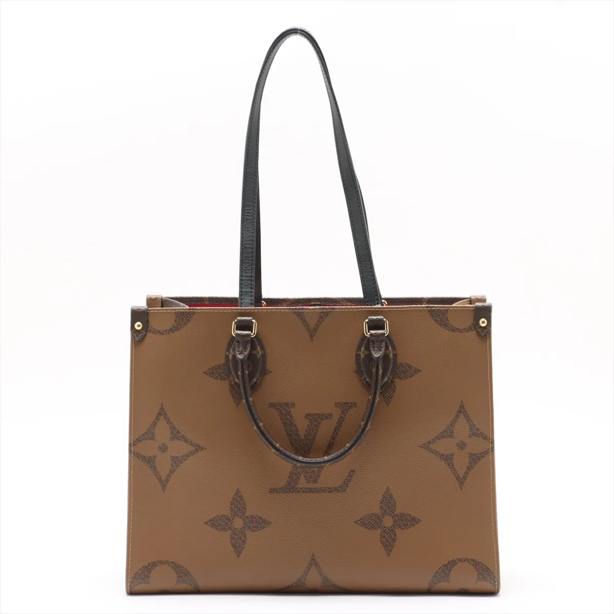 Giant Monogram Reverse On the Go MM M45321 Brown RFID reaction available — view 2