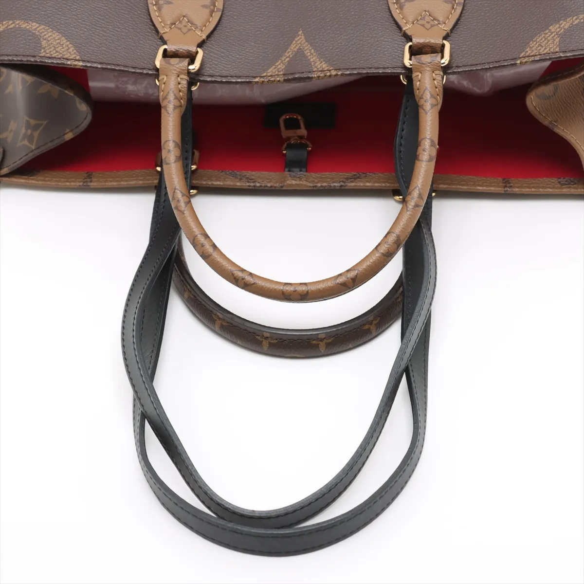 Giant Monogram Reverse On the Go MM M45321 Brown RFID reaction available — view 5