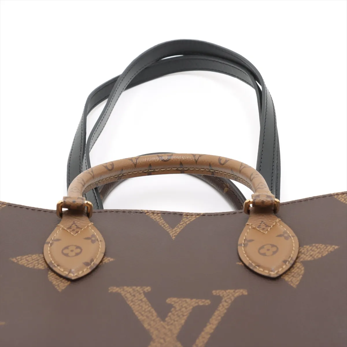 Giant Monogram Reverse On the Go MM M45321 Brown RFID reaction available — view 6