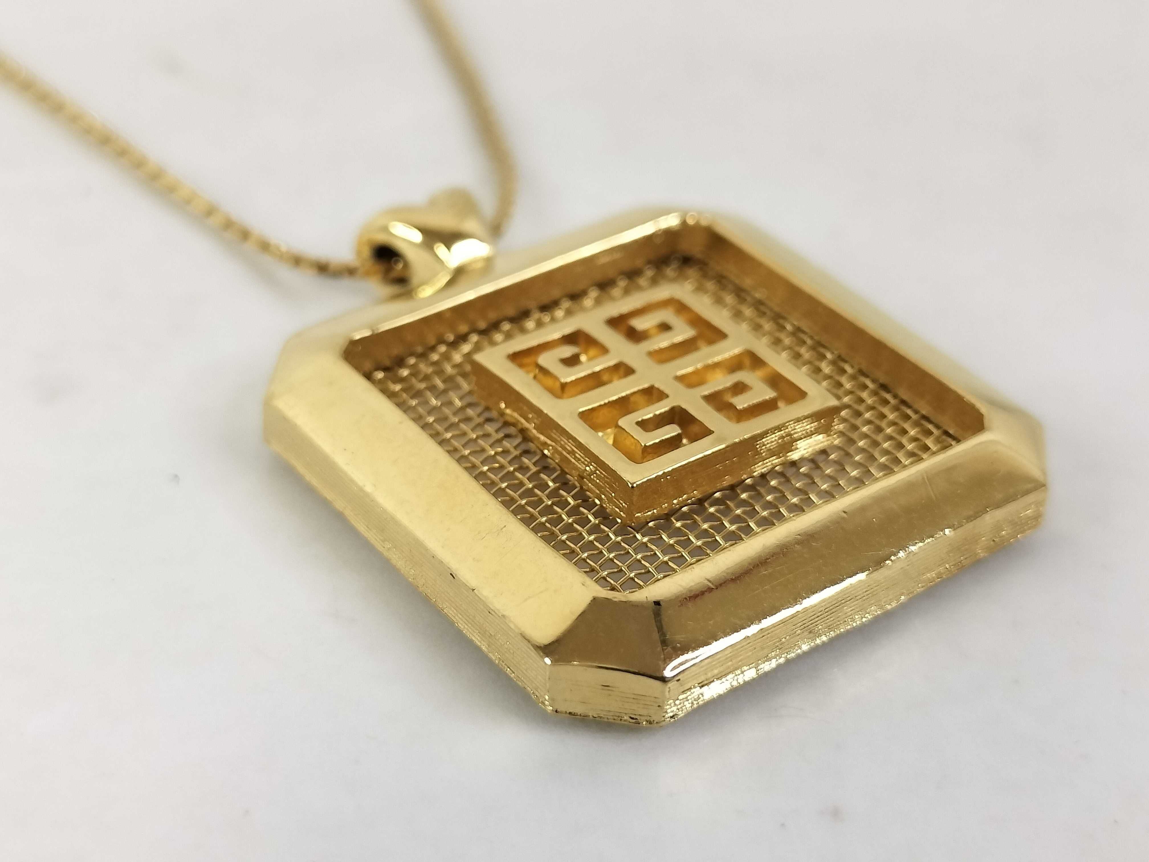 Gold G Logo Necklace — view 3