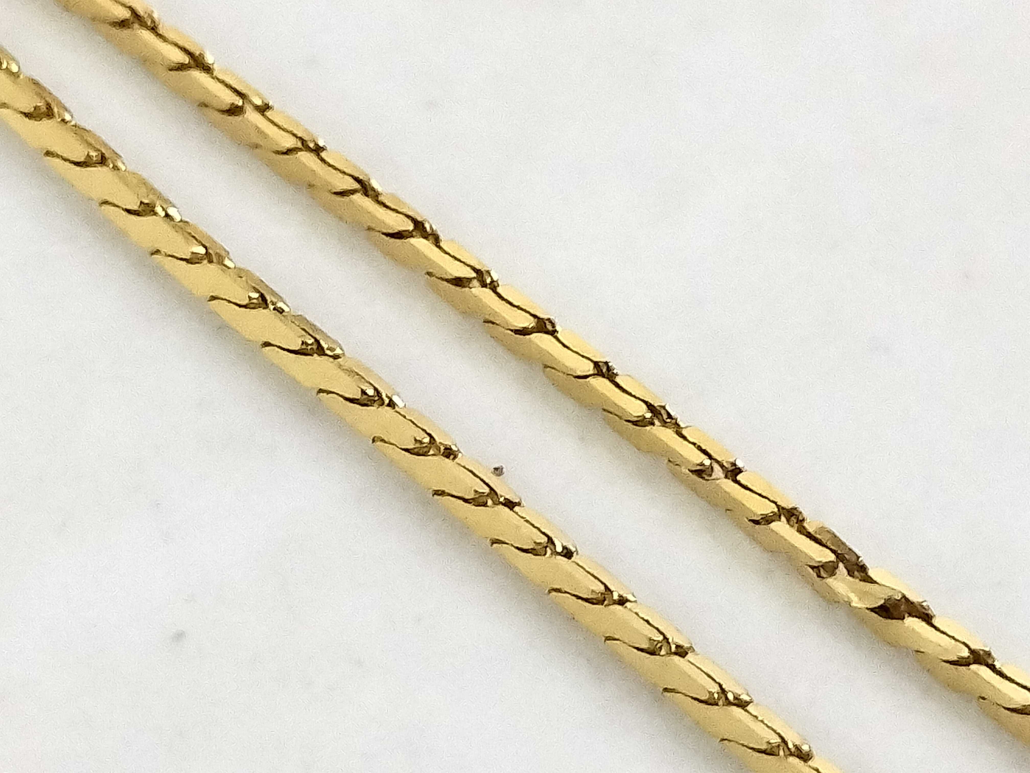 Gold G Logo Necklace — view 7