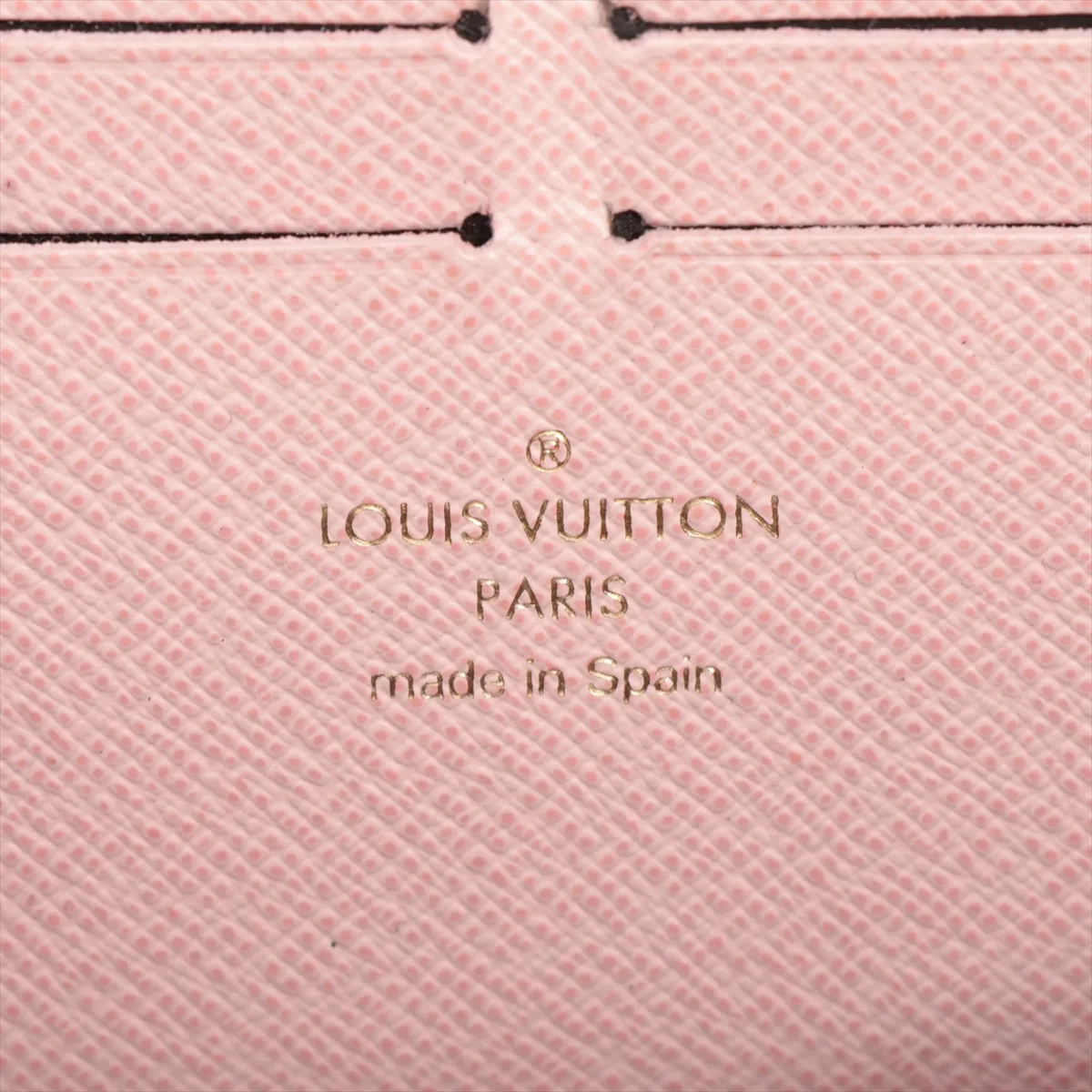 Monogram Portefeuille Clemence M61298 CA3155 Rose Ballerine Round Zip Wallet — view 9