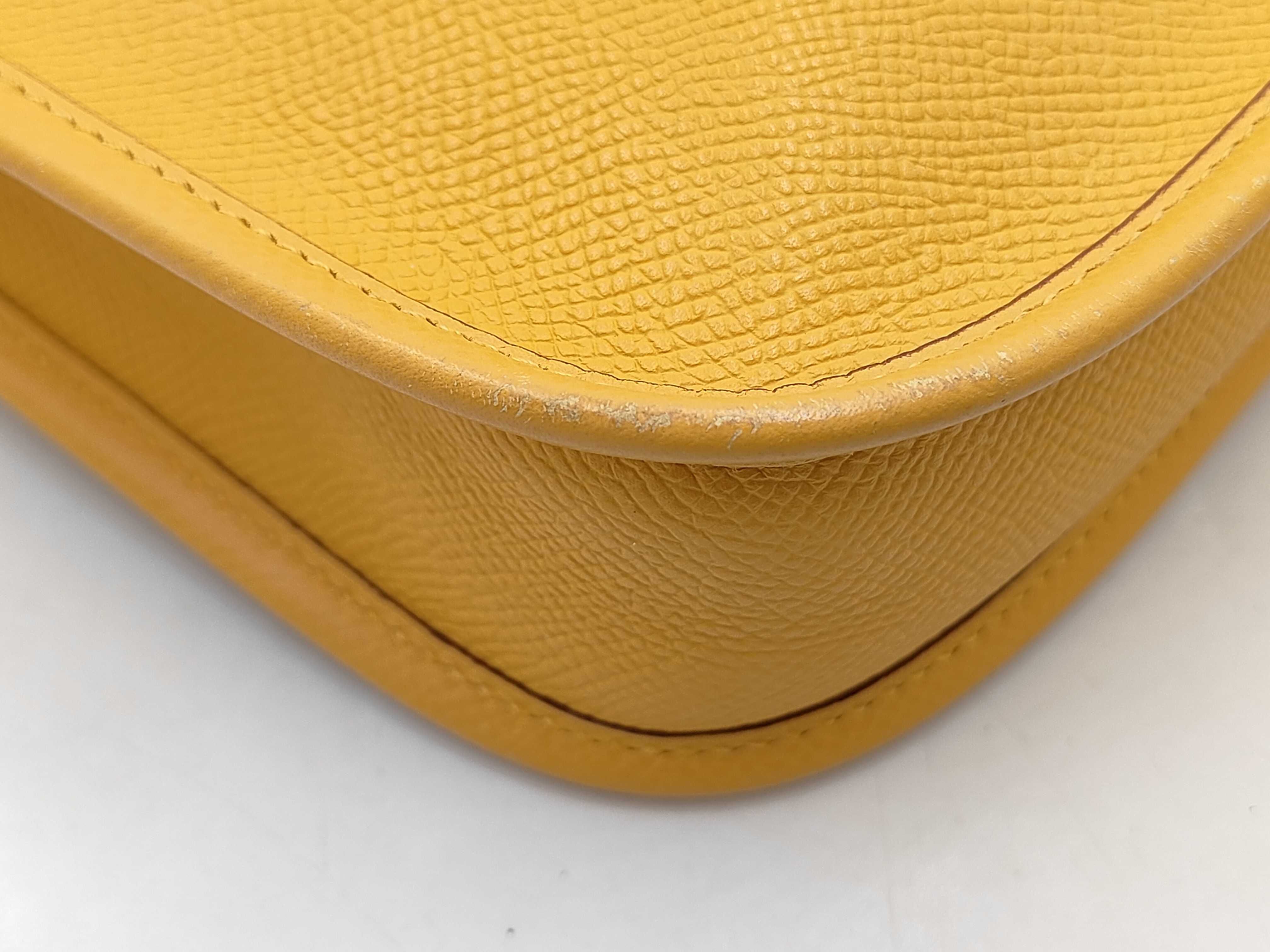 Evelyne TPM Epsom Yellow Shoulder Bag M Stamp — view 6