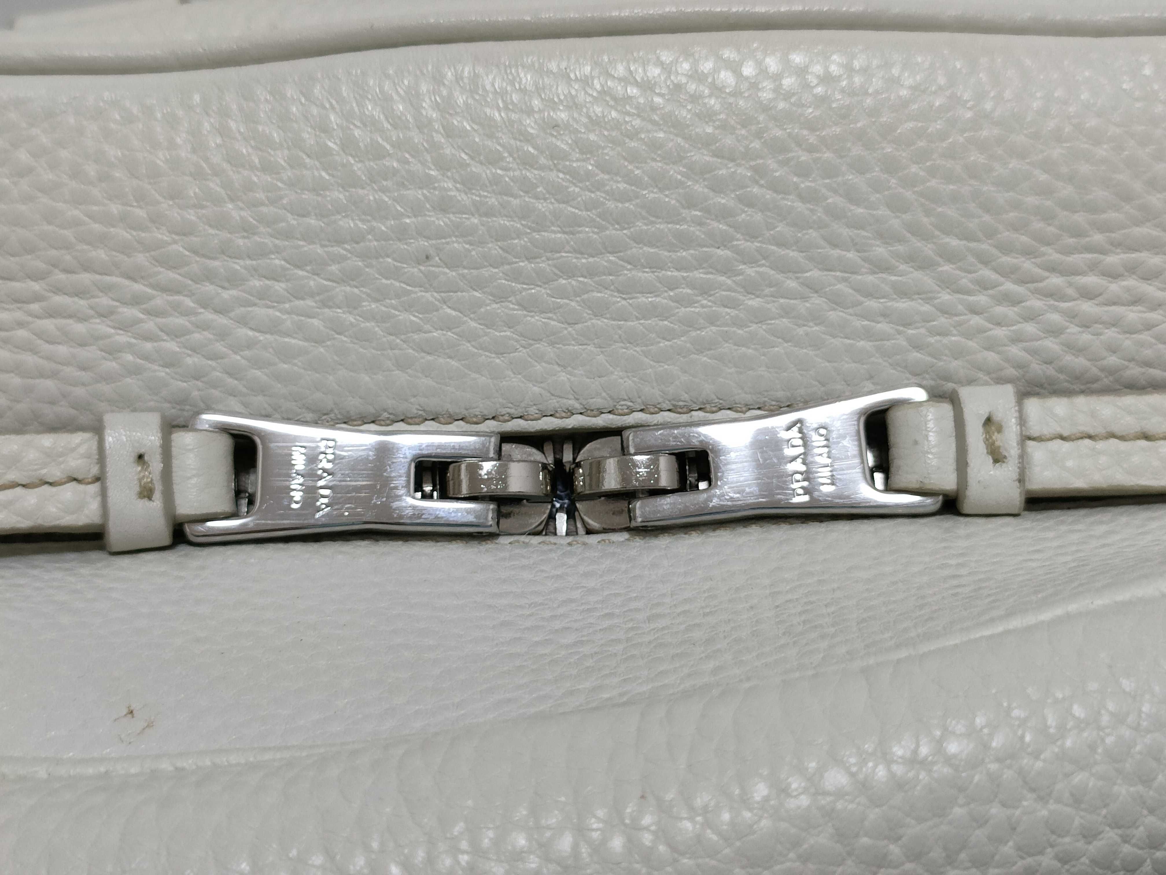 1BB054 Vitello Phoenix Handbag White Handbag — view 15