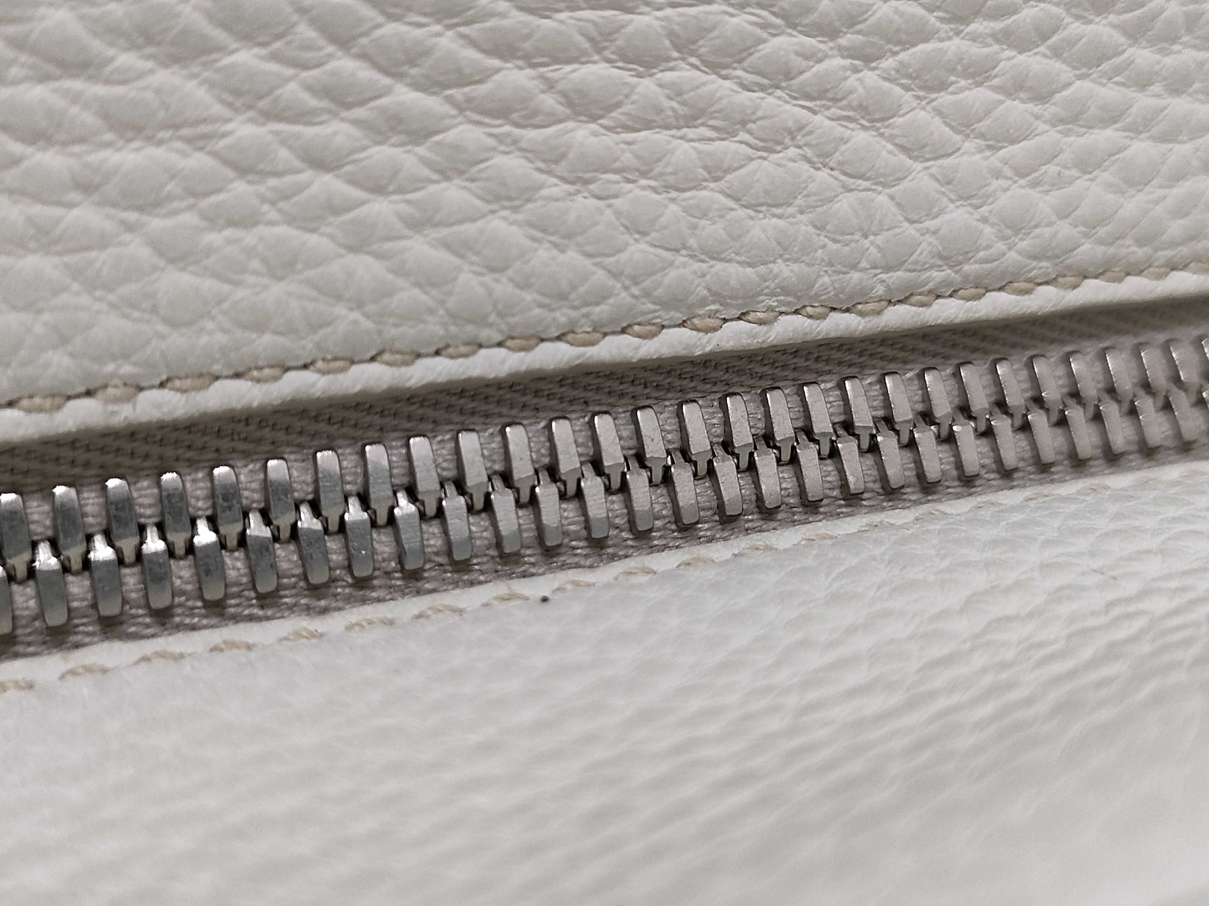 1BB054 Vitello Phoenix Handbag White Handbag — view 6