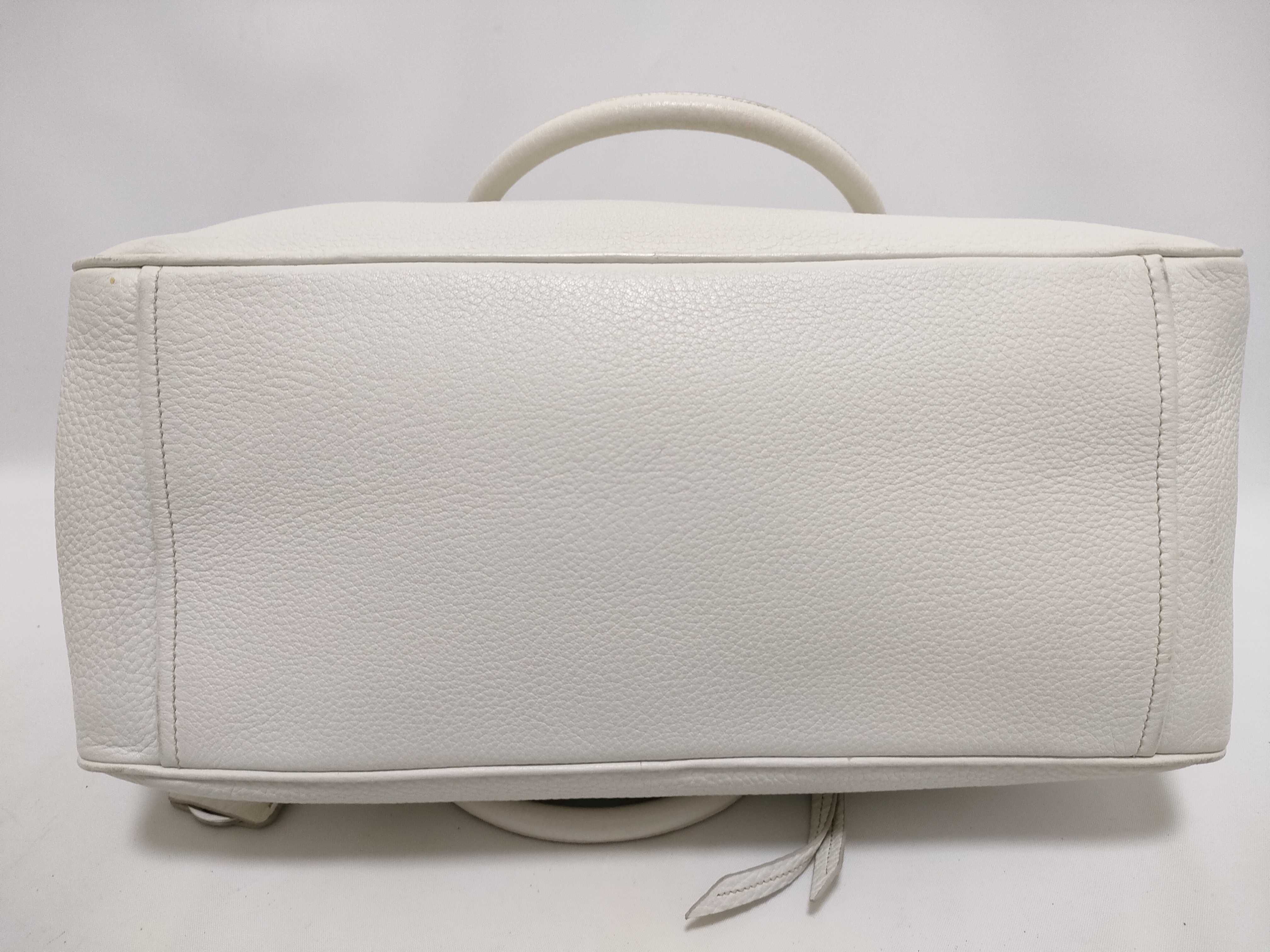 1BB054 Vitello Phoenix Handbag White Handbag — view 8