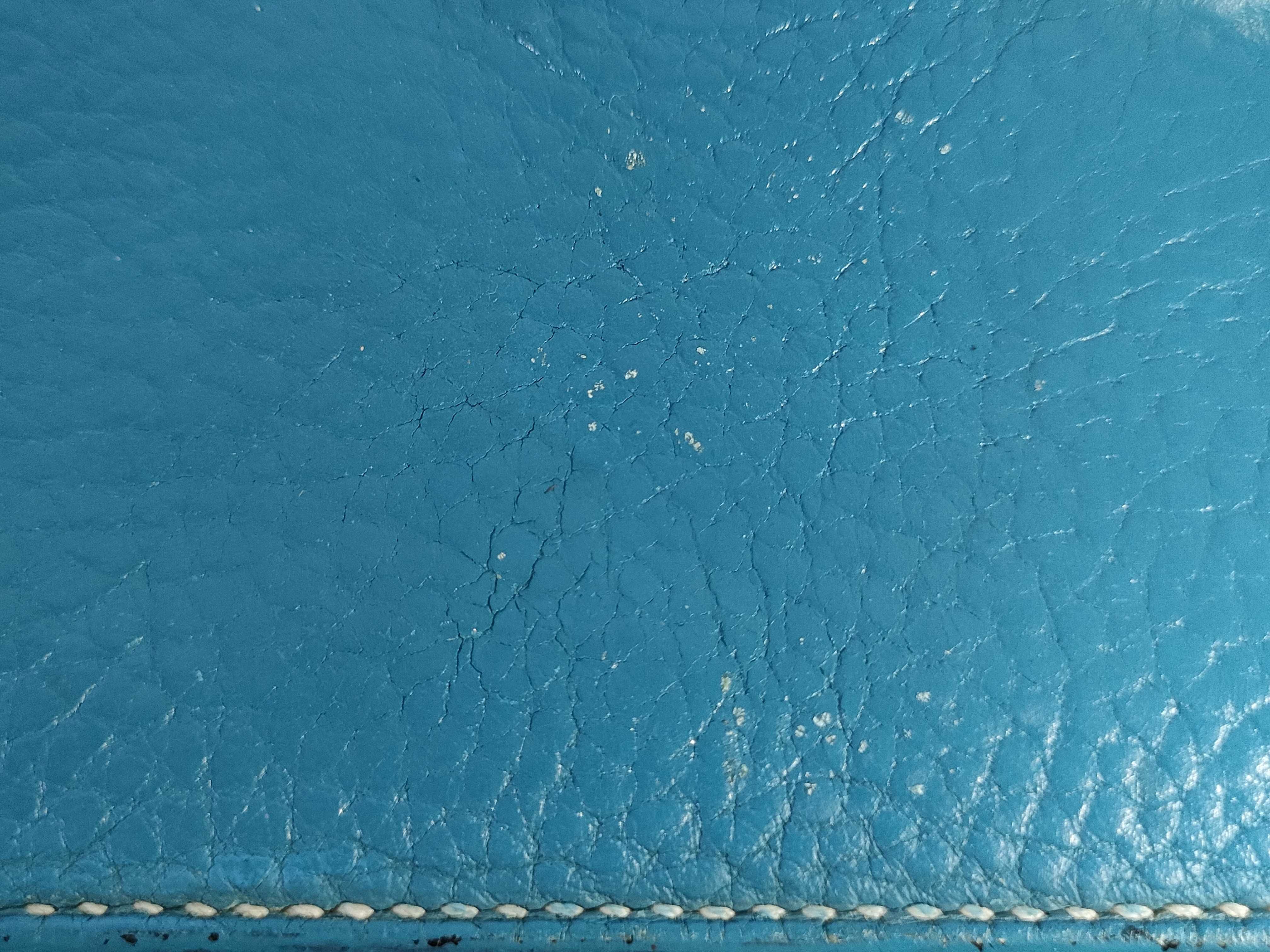 Sac à Dépêches 27 Blue Jean Taurillon Clemence Handbag — view 15