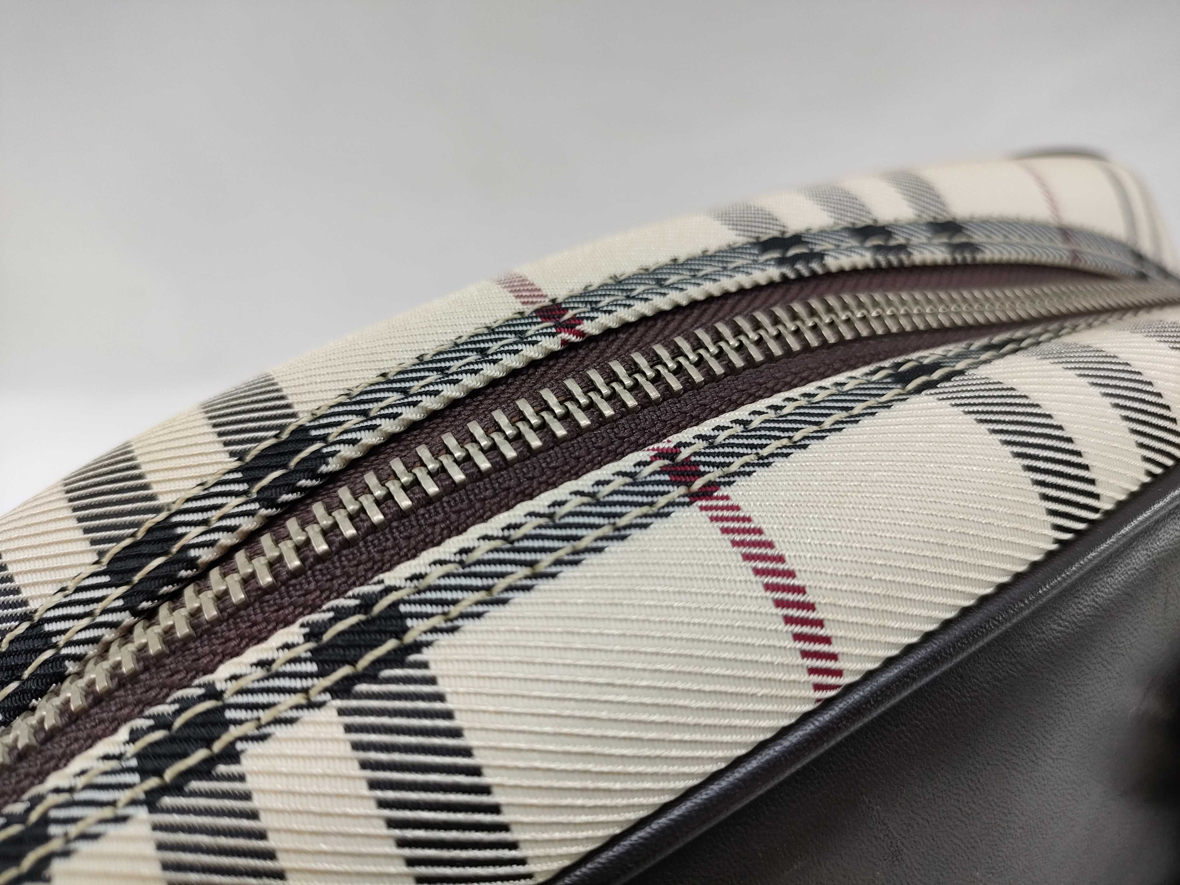 Nova Check Handbag Mini Boston Handbag — view 6