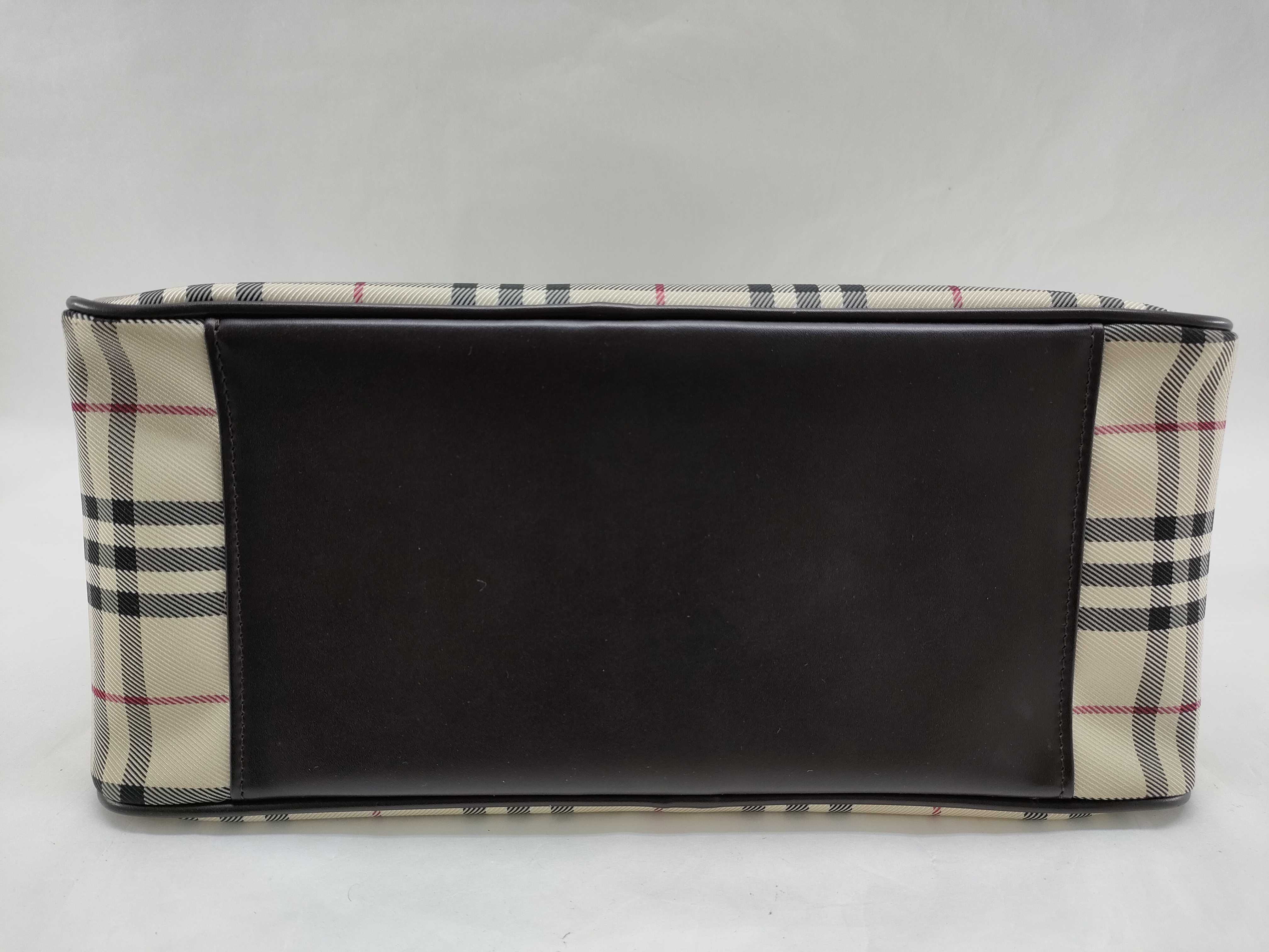 Nova Check Handbag Mini Boston Handbag — view 8