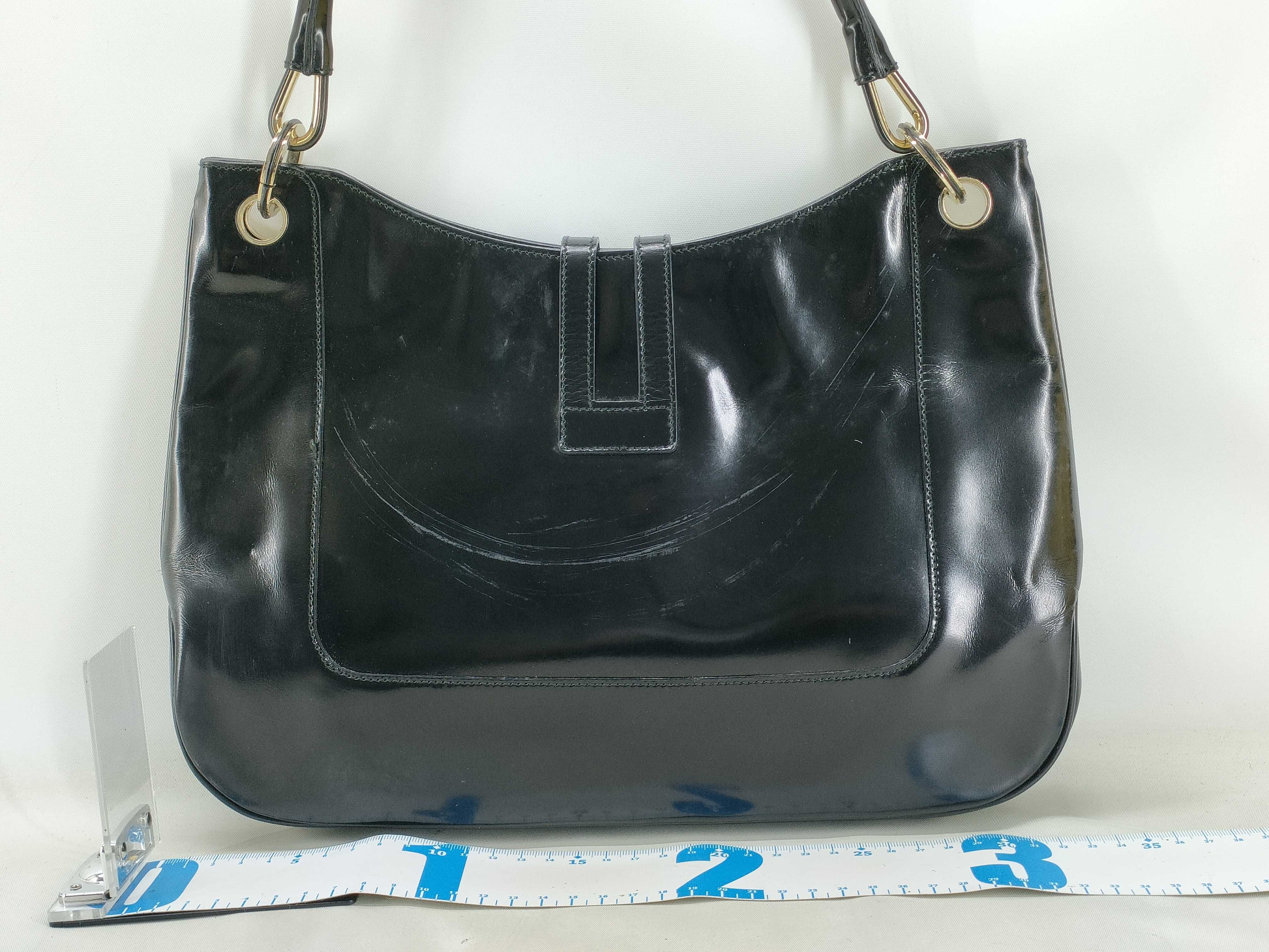 bag, Gucci 001.4149 Jackie one-shoulder bag, black. — view 2