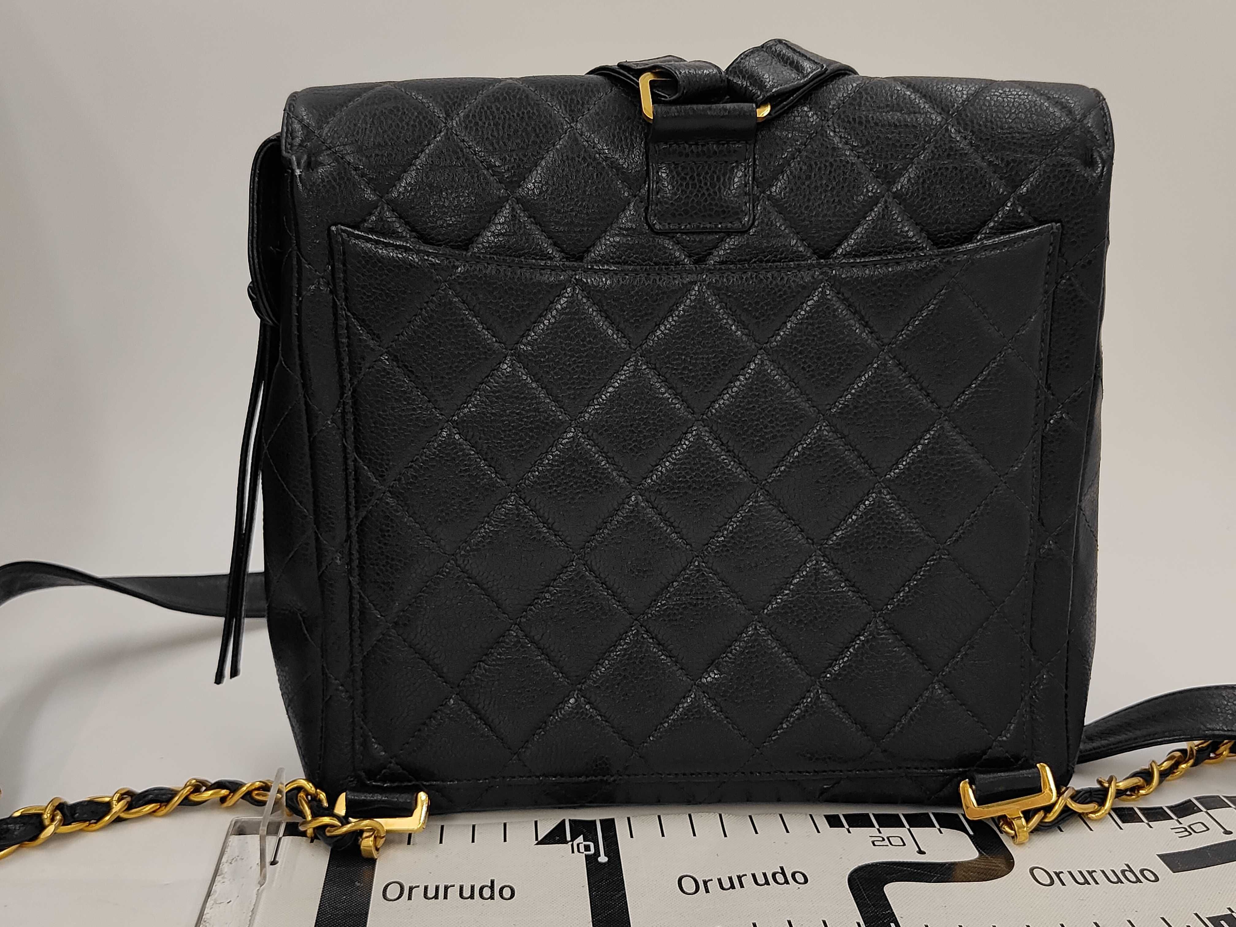 Caviar Skin Matelassé Backpack, Black, Series 4 (Rucksack) — view 2