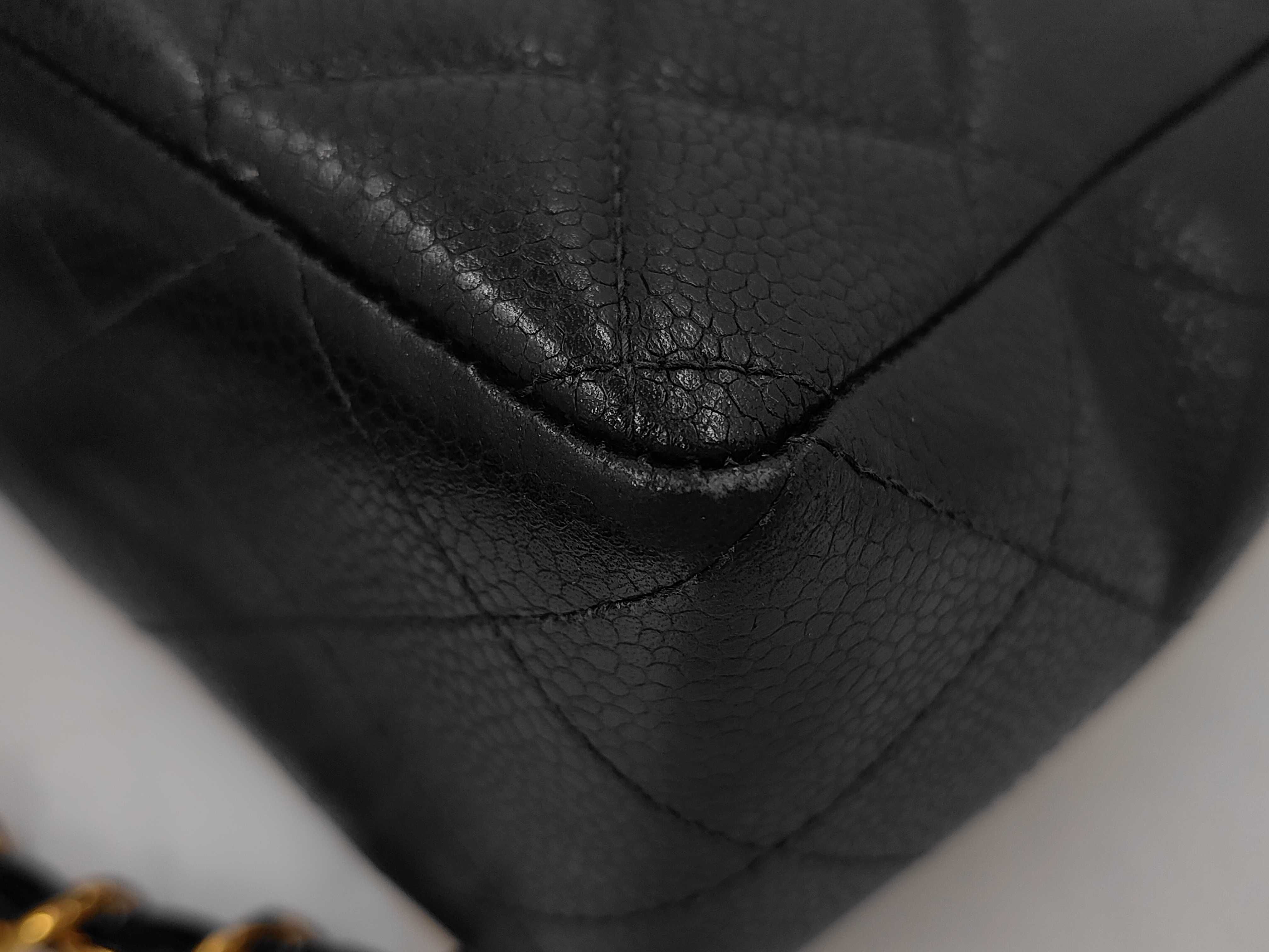 Caviar Skin Matelassé Backpack, Black, Series 4 (Rucksack) — view 3