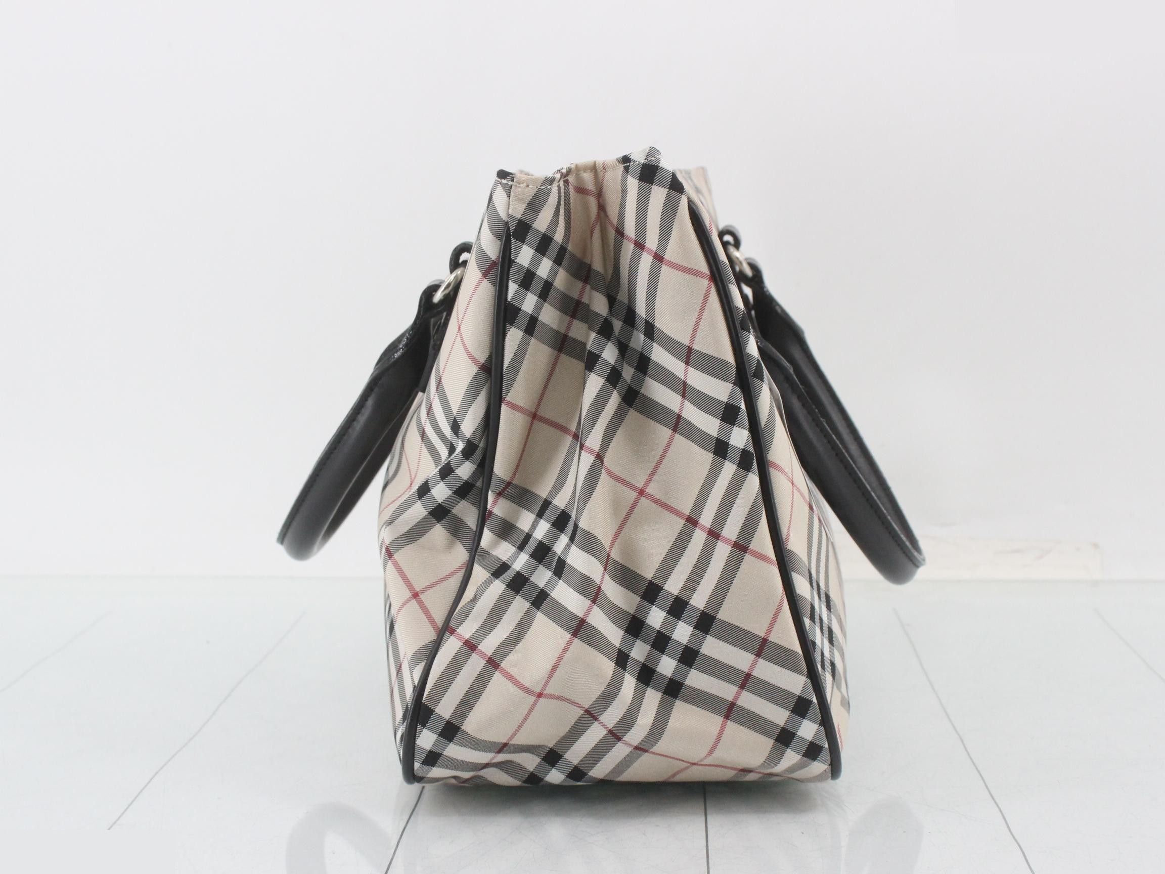 Blue Label Nova Check Handbag Tote Bag — view 3