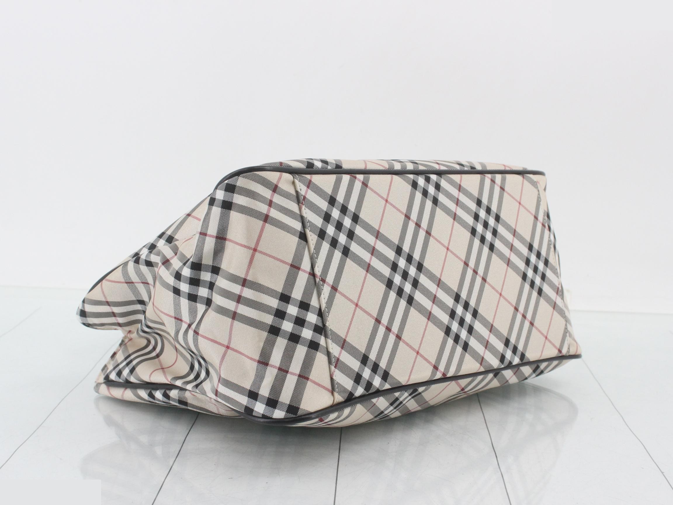Blue Label Nova Check Handbag Tote Bag — view 5
