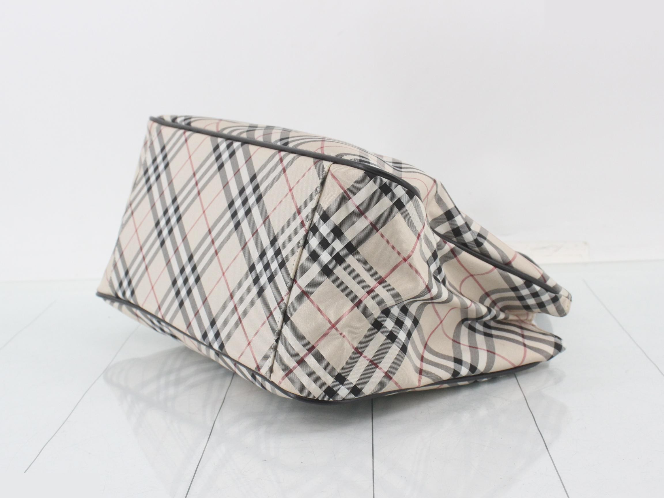 Blue Label Nova Check Handbag Tote Bag — view 6