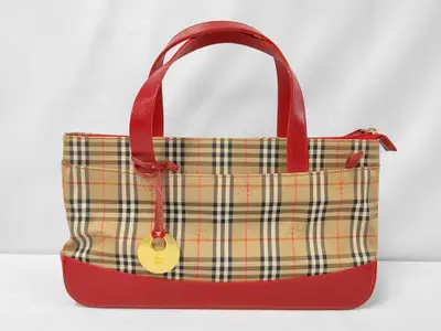 Nova Check Charm Handbag