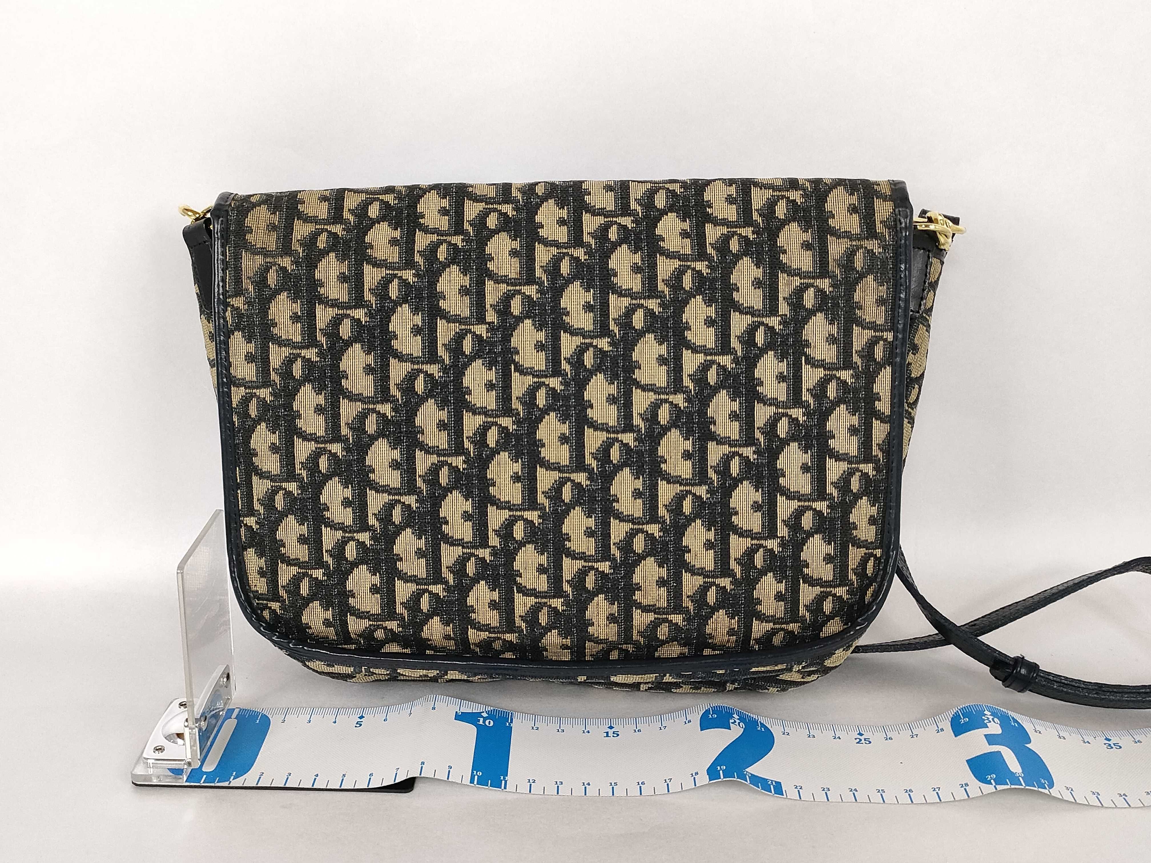 Trotter Christian Dior Trotter Pattern Shoulder Bag — view 2