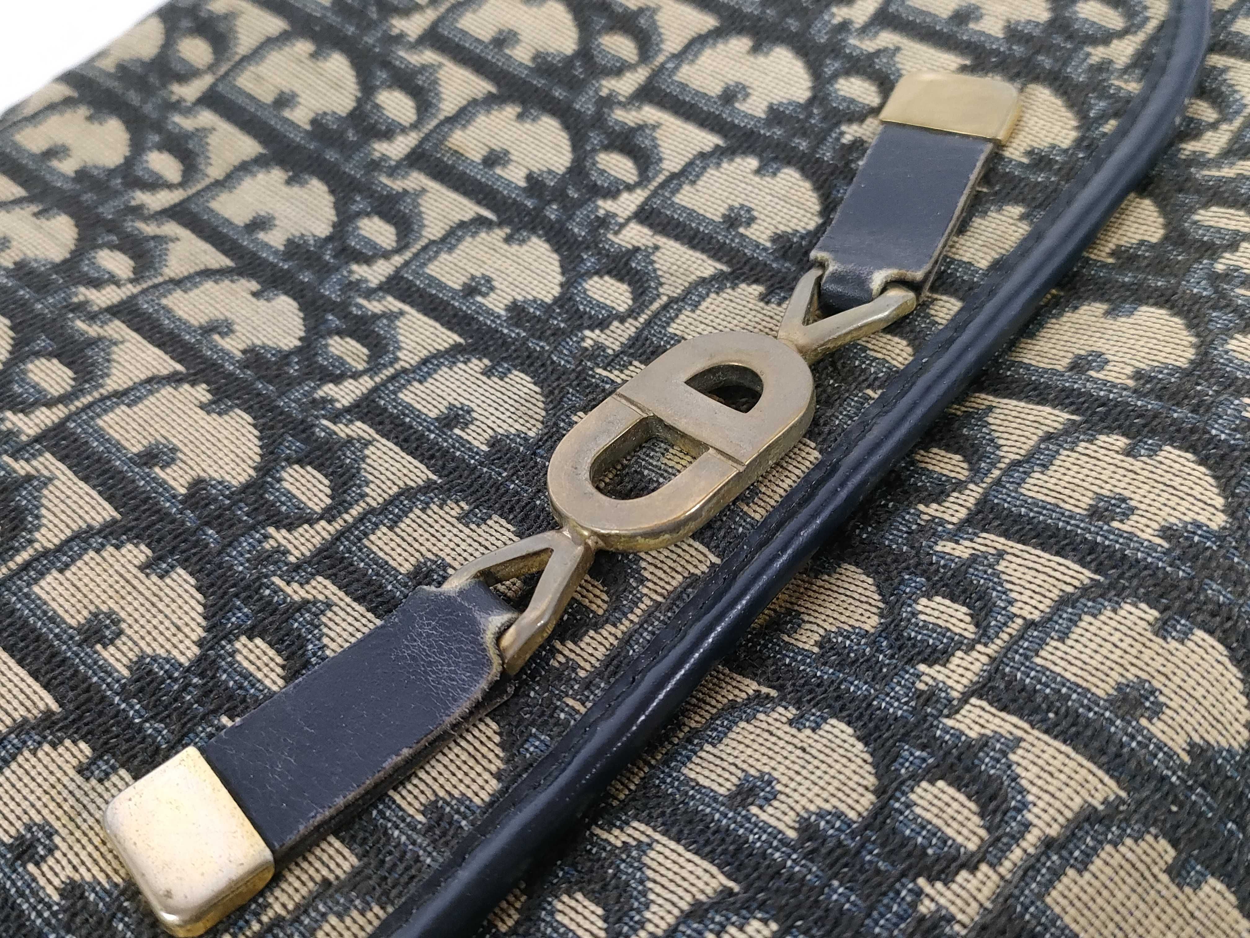 Trotter Christian Dior Trotter Pattern Shoulder Bag — view 14