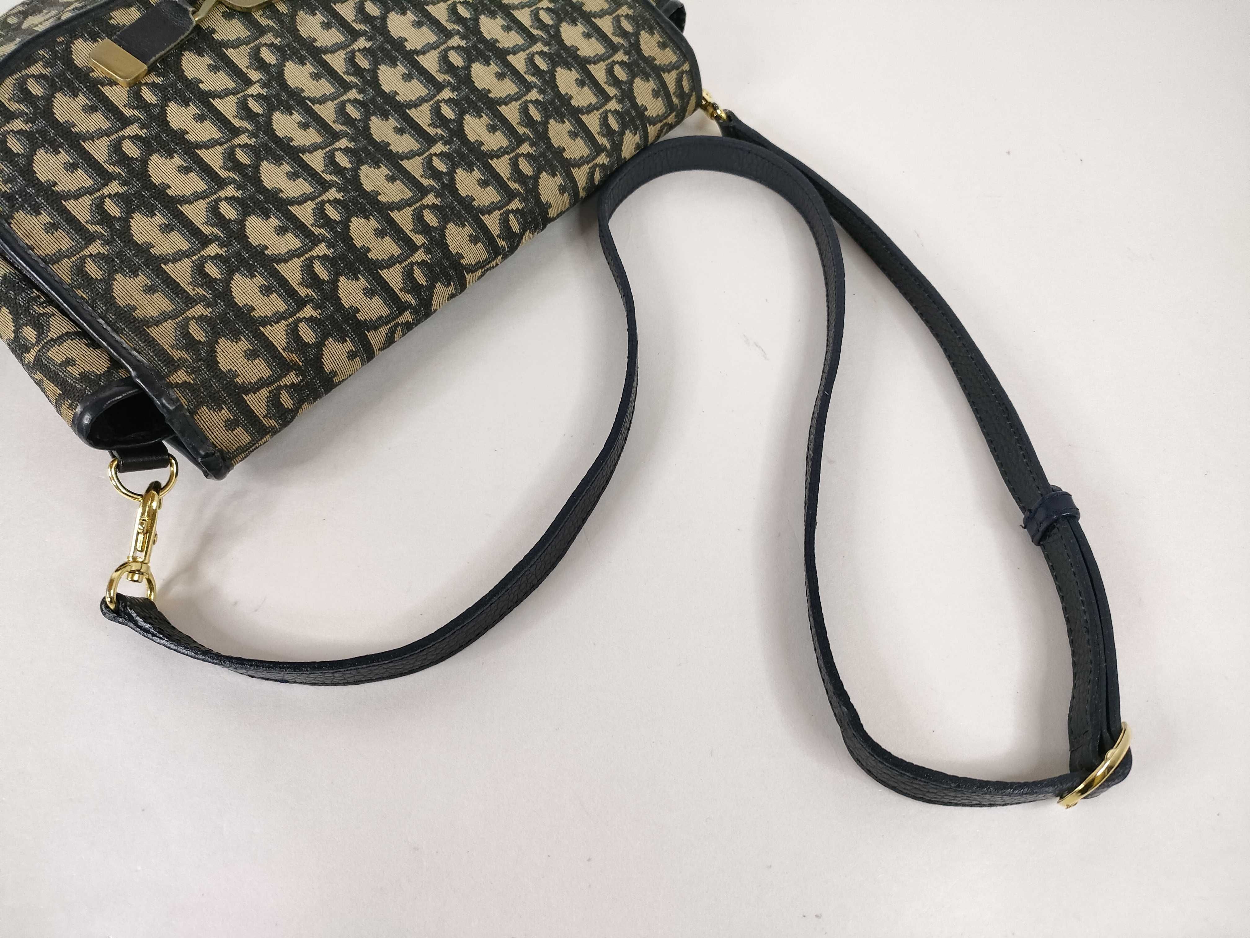 Trotter Christian Dior Trotter Pattern Shoulder Bag — view 3