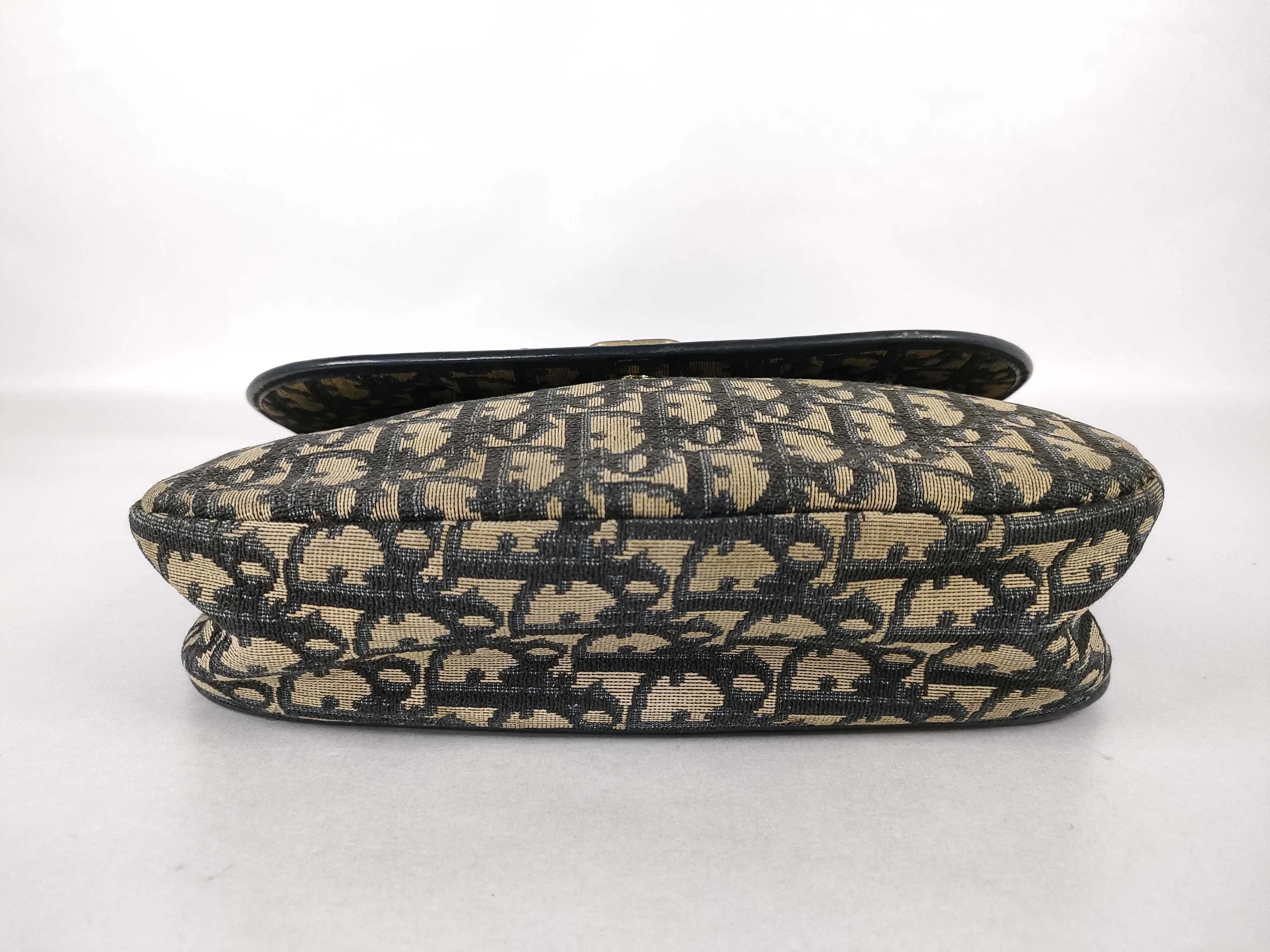 Trotter Christian Dior Trotter Pattern Shoulder Bag — view 7
