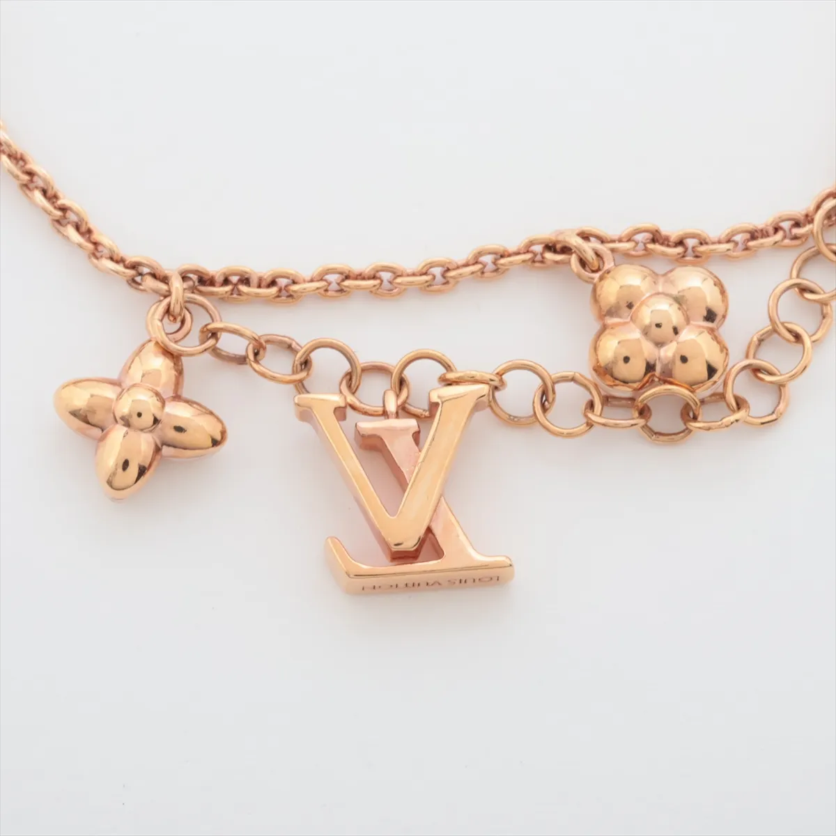 Floragram Bracelet AK1295, GP x Faux Pearl, Gold, — view 3