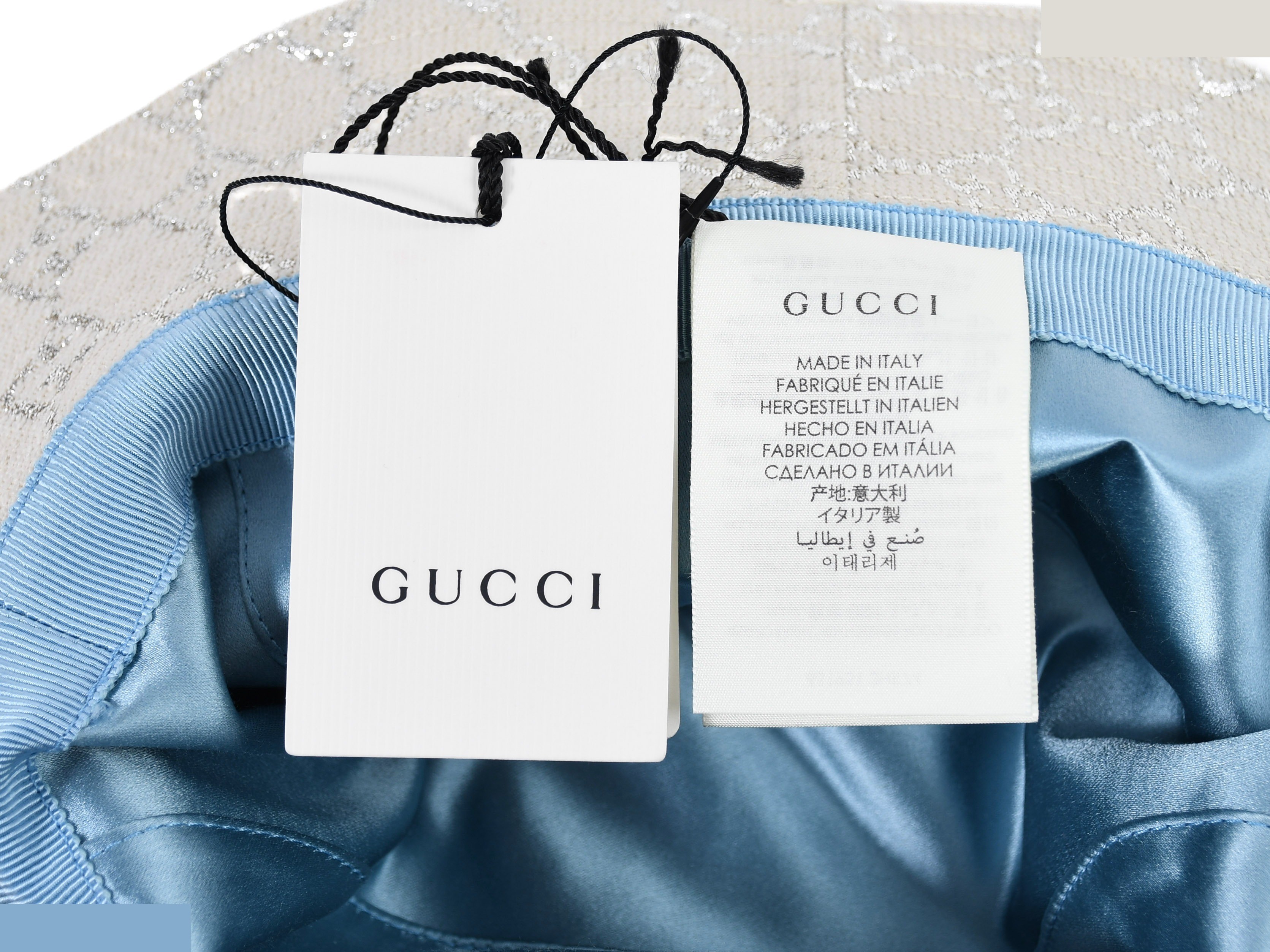 New with tags, GG glitter bucket hat — view 9