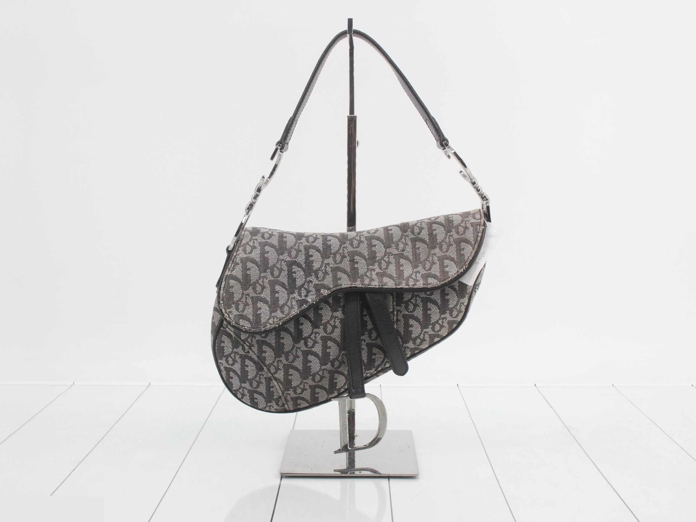 Trotter Saddlebag, Canvas, Silver Hardware