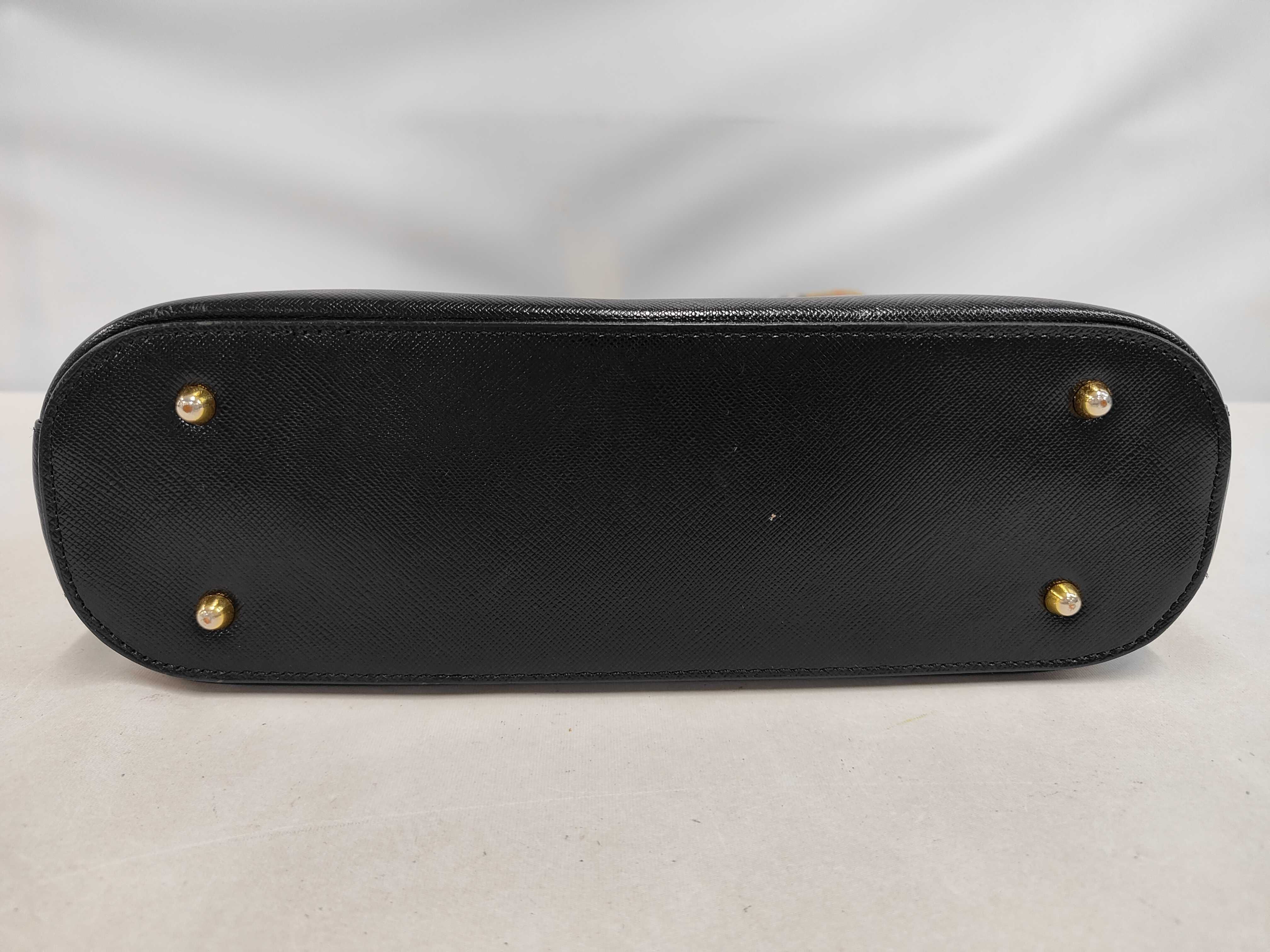 Shoulder Bag, Black Nova Check Canvas Leather Shoulder Bag — view 4