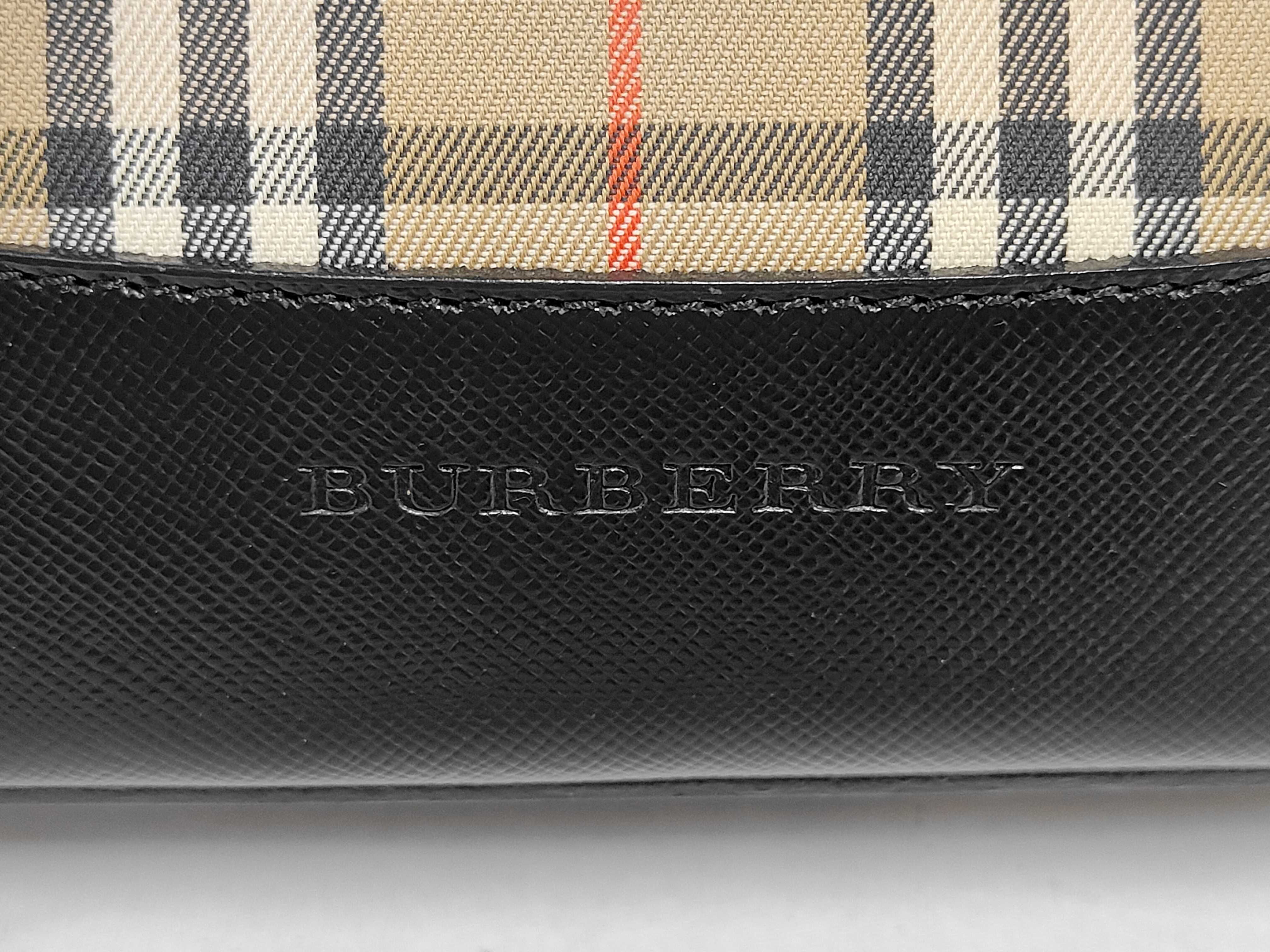 Shoulder Bag, Black Nova Check Canvas Leather Shoulder Bag — view 7