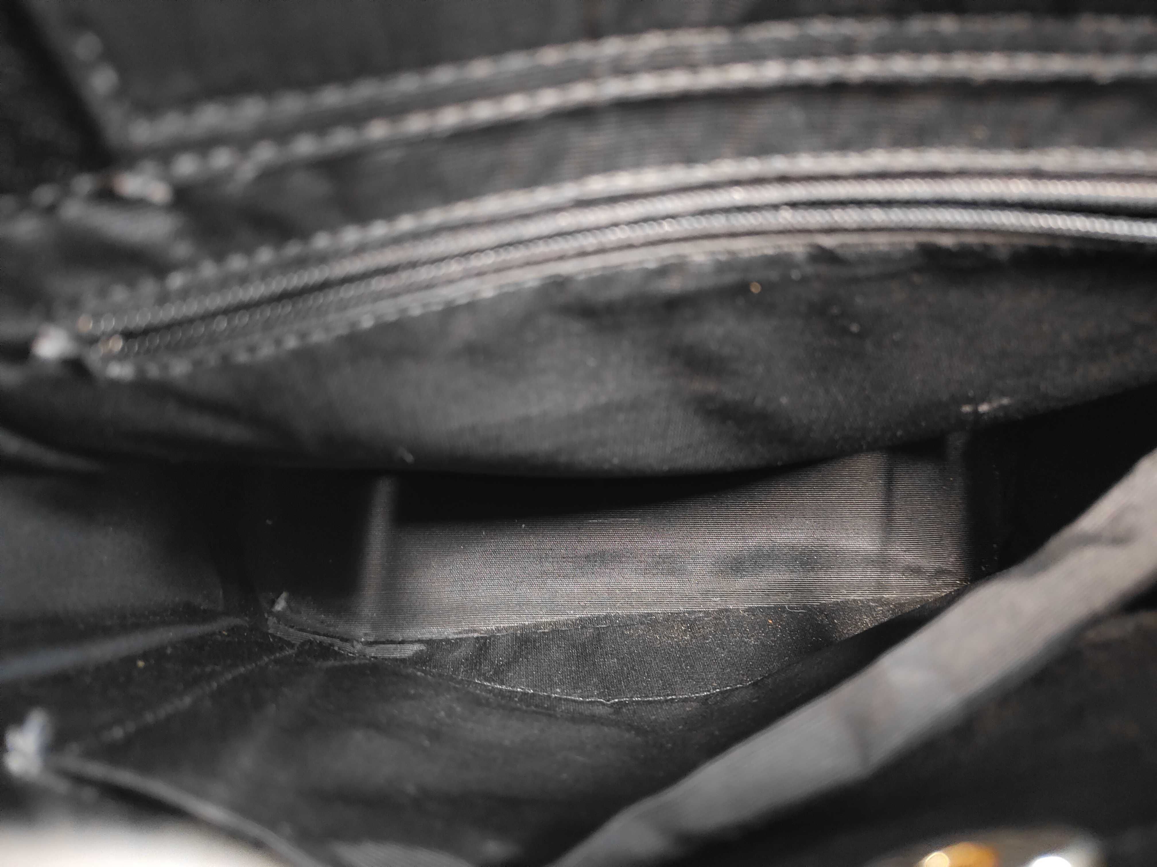 Shoulder Bag, Black Nova Check Canvas Leather Shoulder Bag — view 8