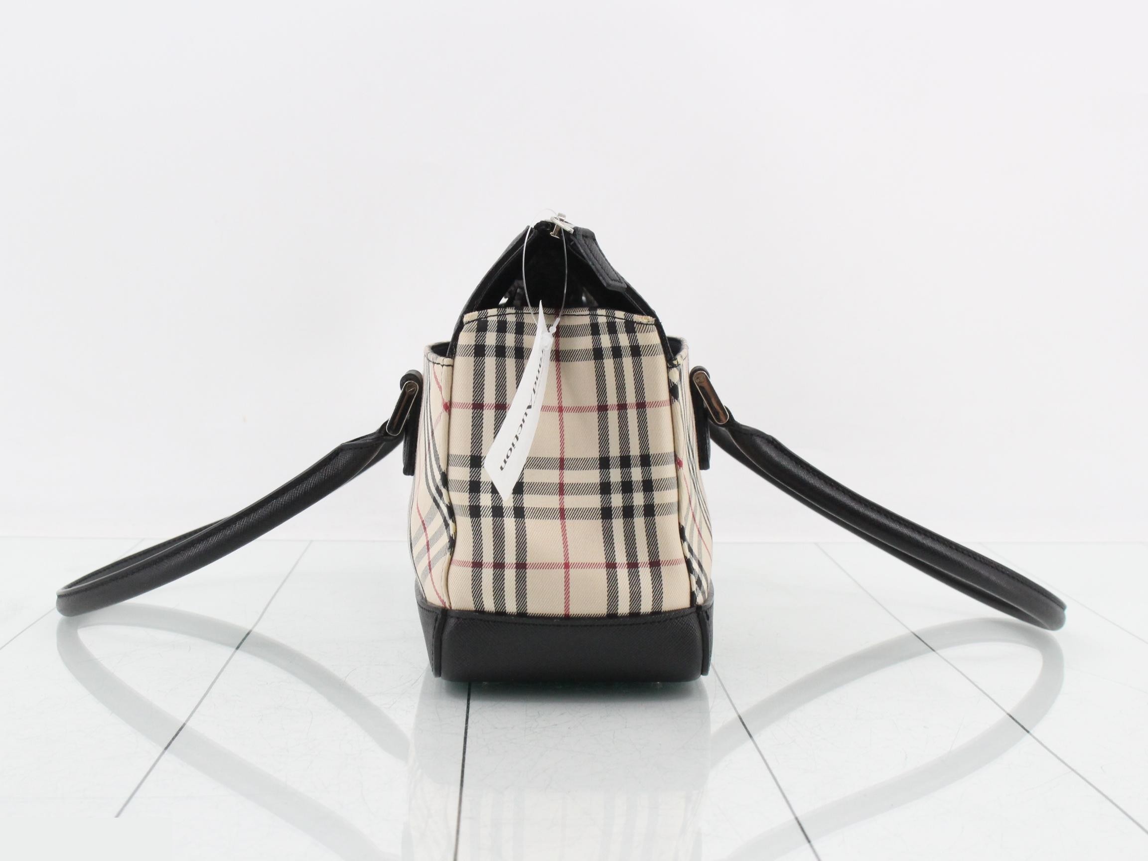 Nova Check Tote Bag / Handbag — view 4