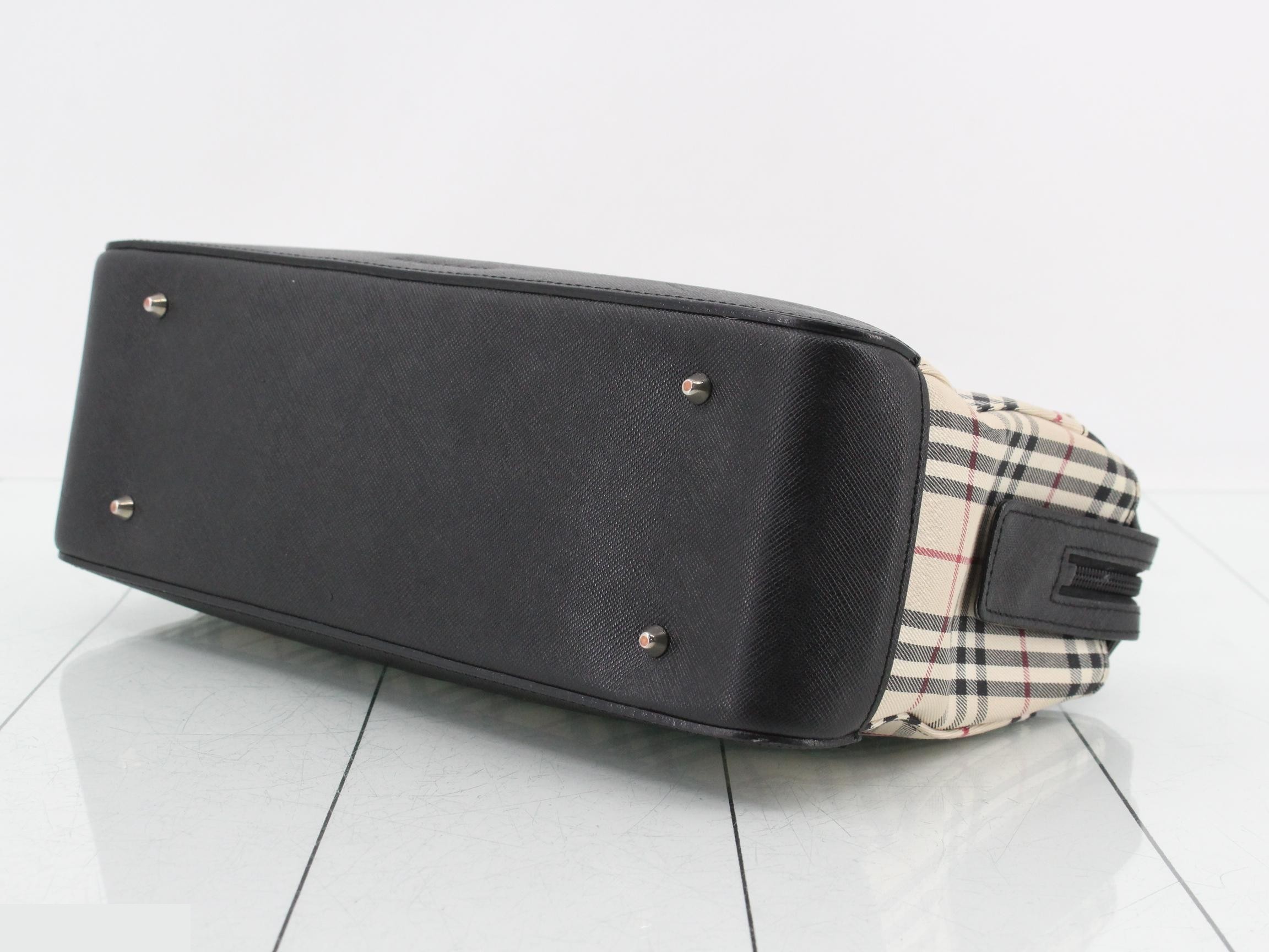 Nova Check Tote Bag / Handbag — view 6