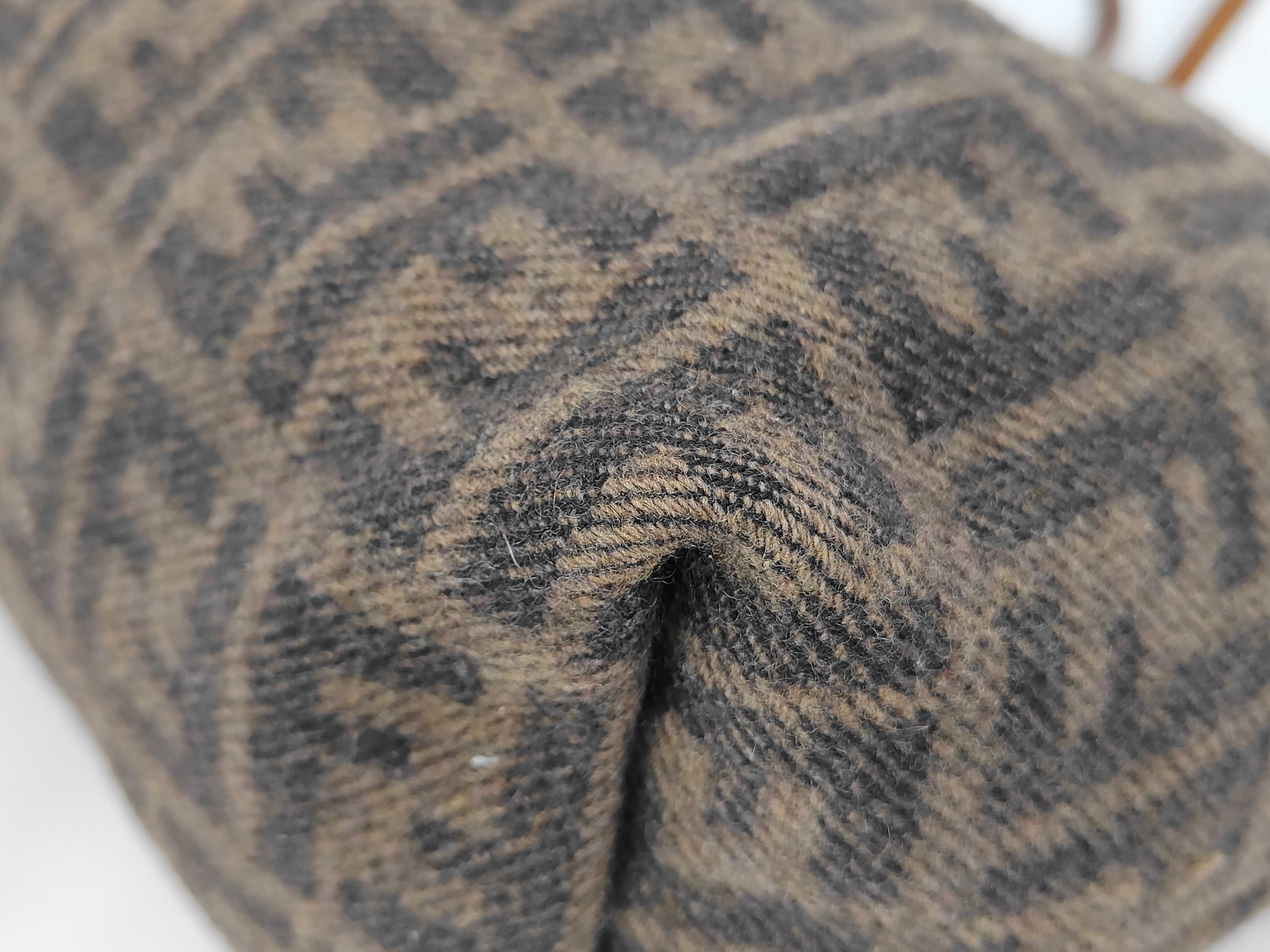 Zucca pattern FF logo knit tote bag — view 4