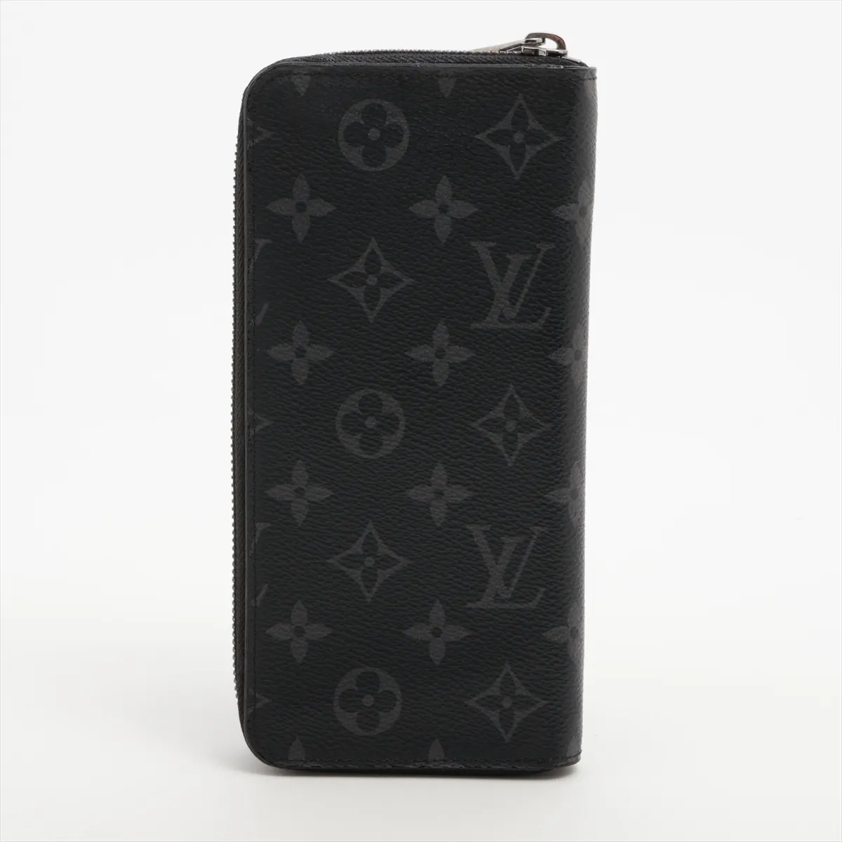 Monogram Eclipse Zippy Wallet Vertical M62295 GI1178 Black Round Zip Wallet — view 2