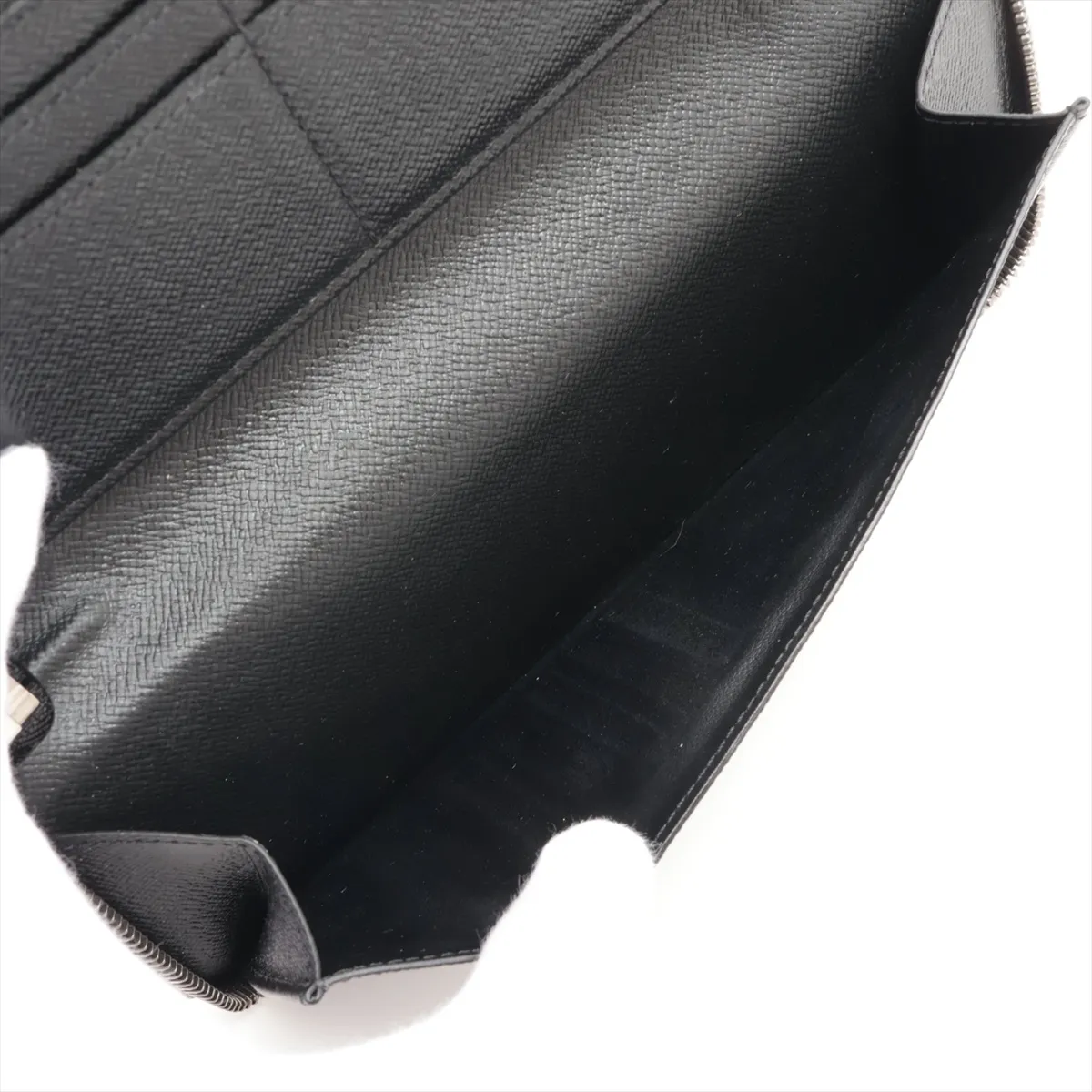 Monogram Eclipse Zippy Wallet Vertical M62295 GI1178 Black Round Zip Wallet — view 4