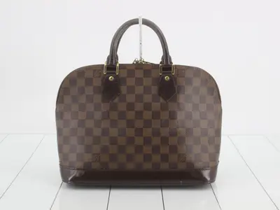 Alma PM Damier Ebene Brown Handbag