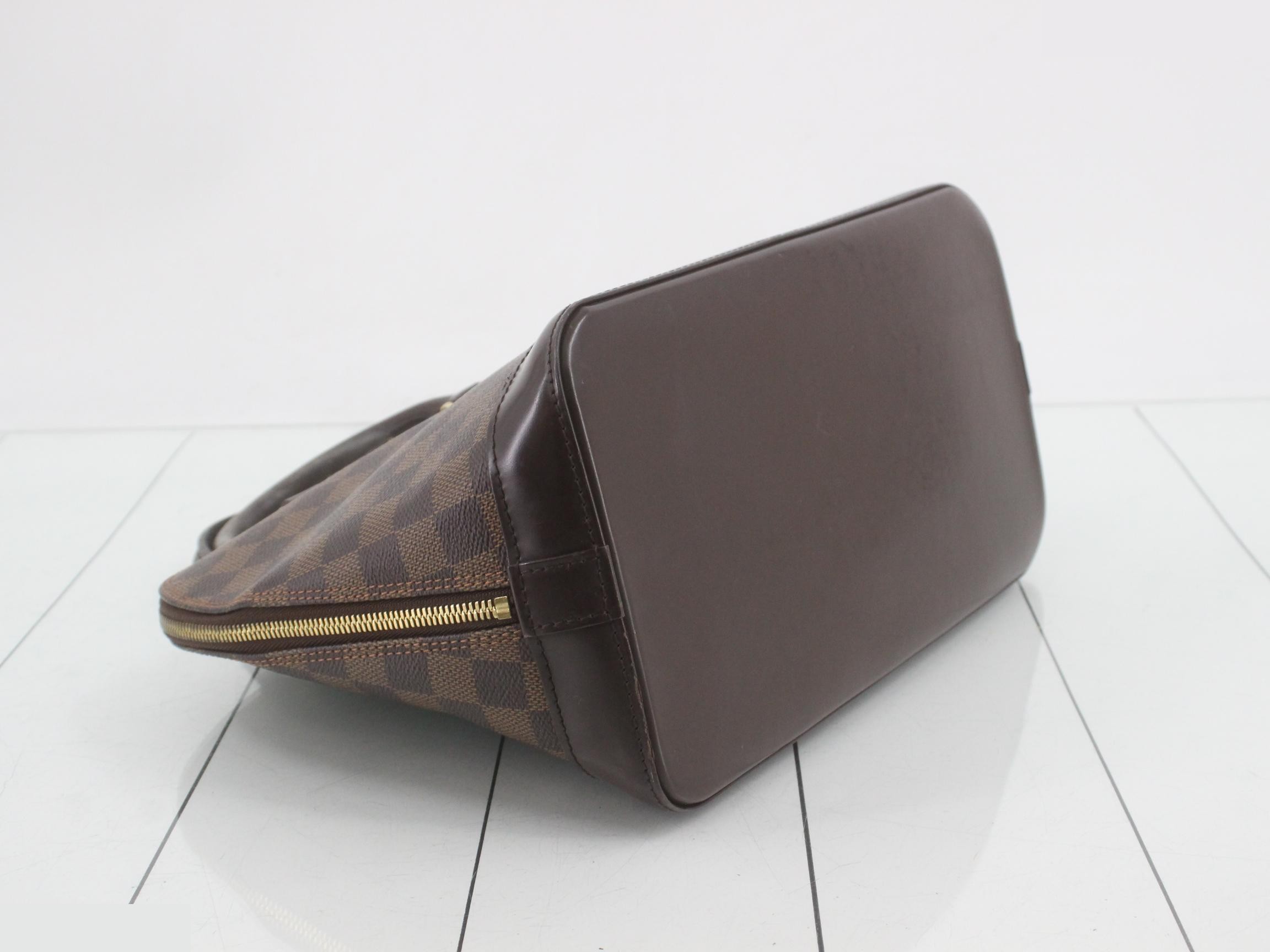 Alma PM Damier Ebene Brown Handbag — view 5