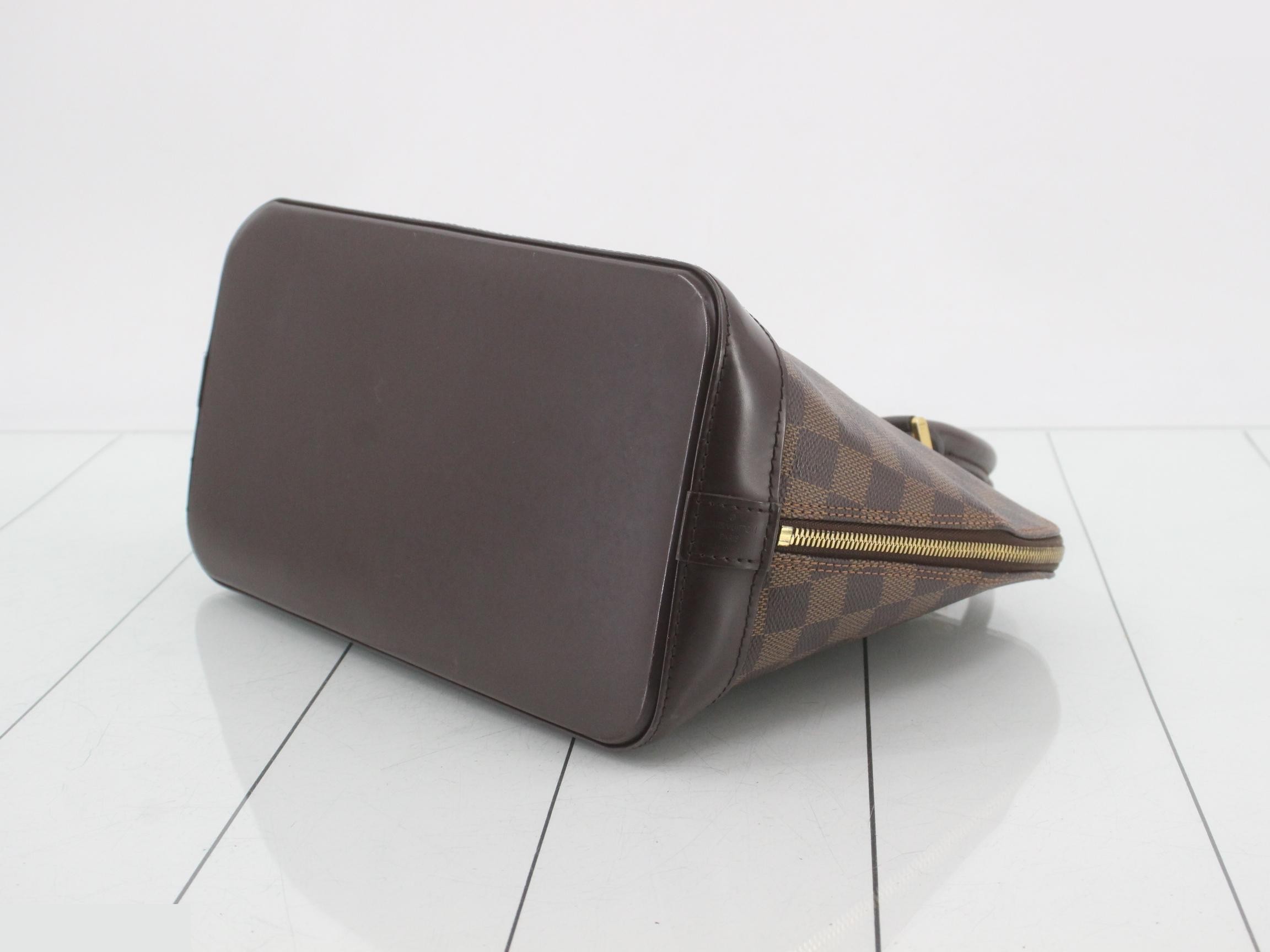 Alma PM Damier Ebene Brown Handbag — view 6