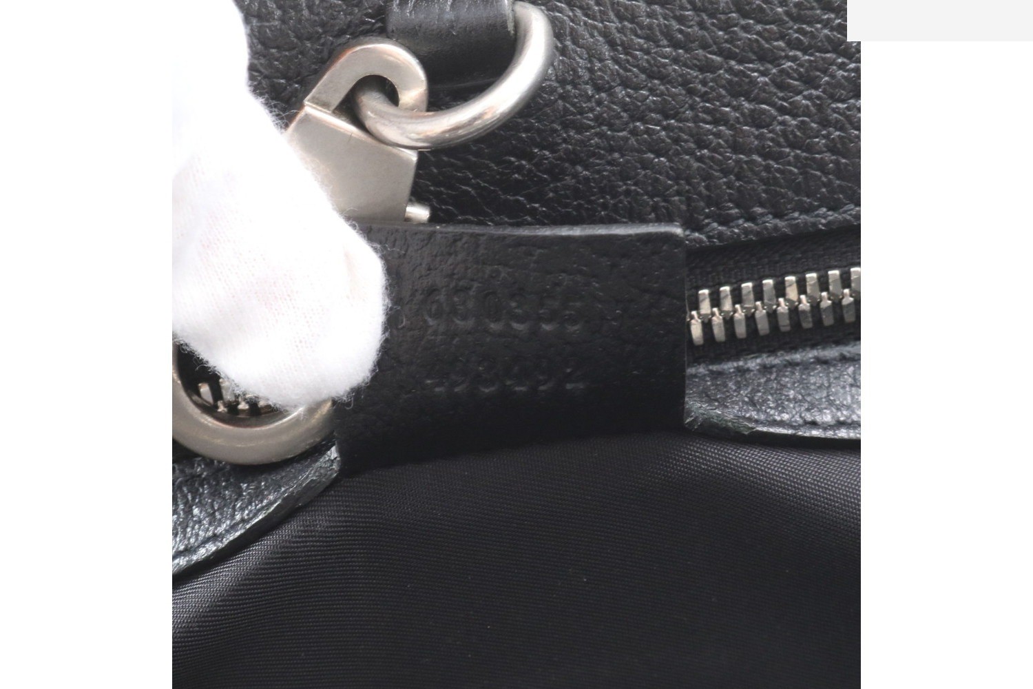 Off the Grid GG Nylon 630355 Leather Tote Bag — view 9