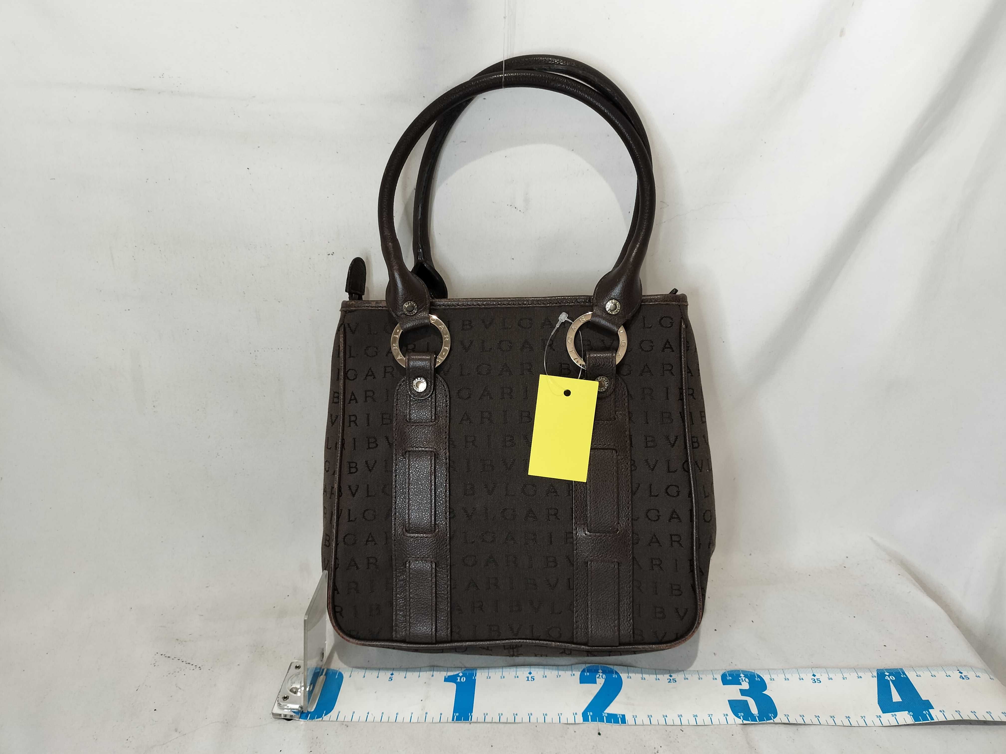 Logo Mania Handbag, Brown Handbag — view 3