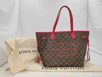 Monogram Neverfull MM Ikat Flower M40940 Tote Bag
