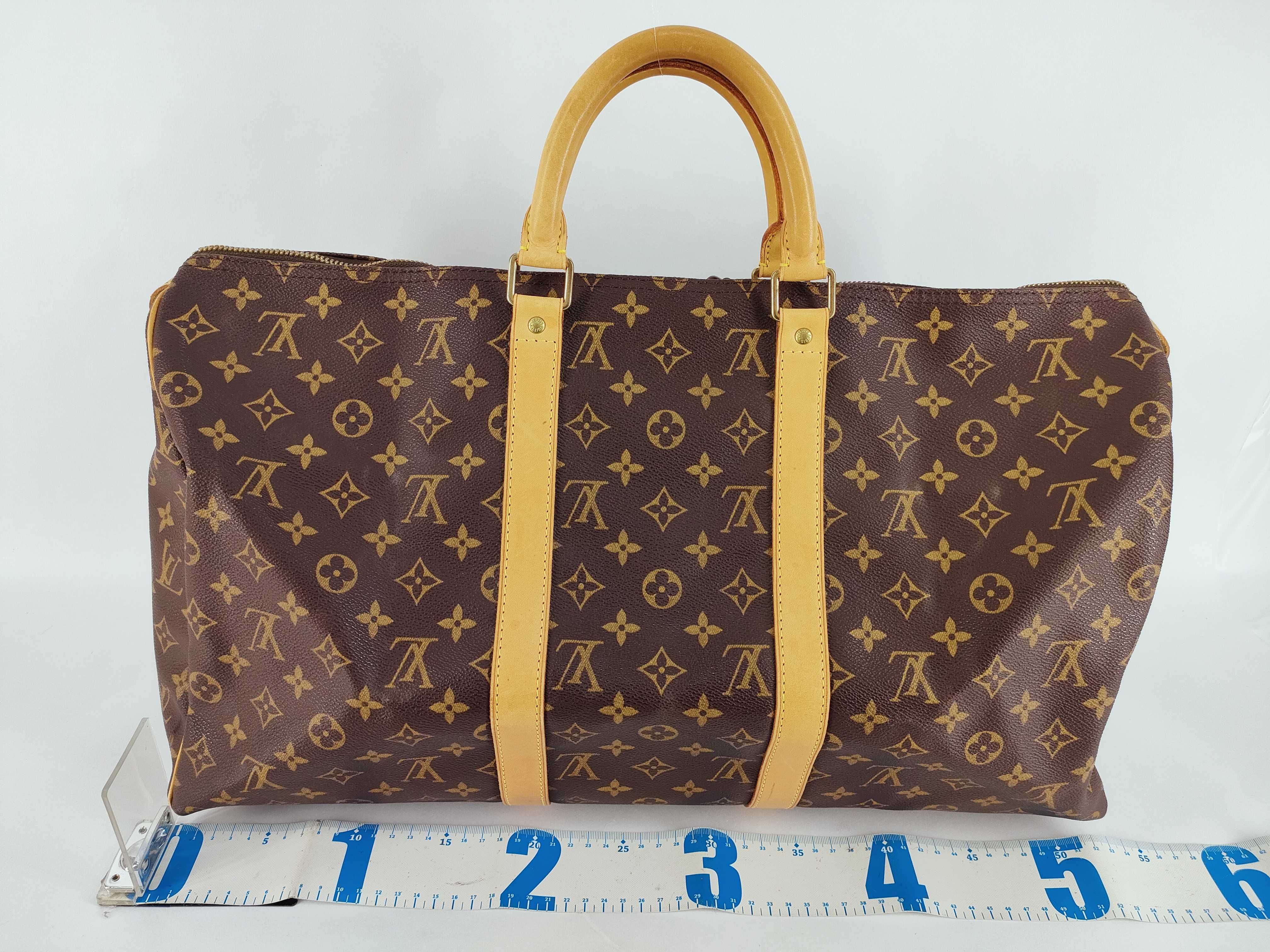 Monogram Vuitton Keepall 45 Boston Bag — view 2