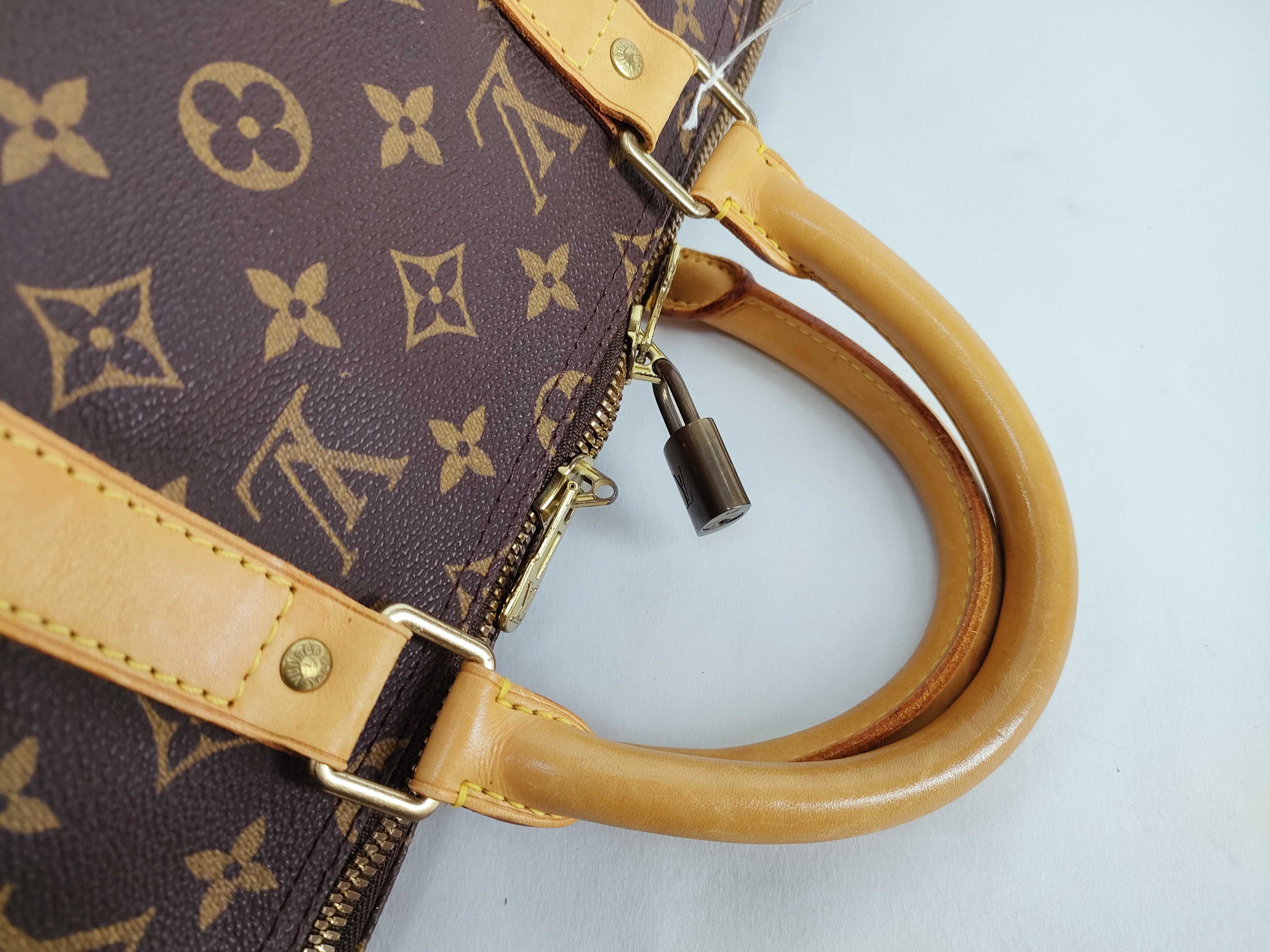Monogram Vuitton Keepall 45 Boston Bag — view 3