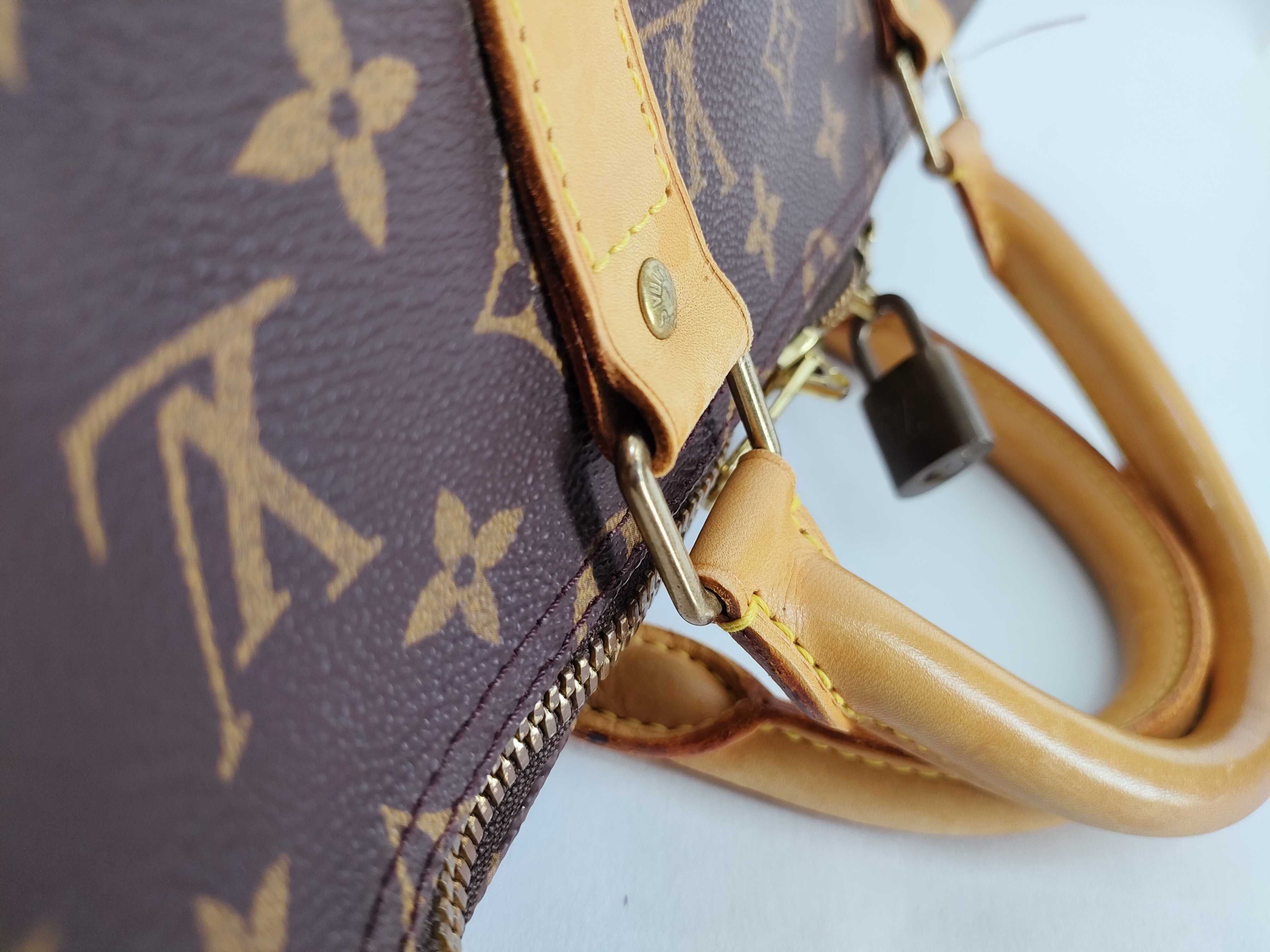 Monogram Vuitton Keepall 45 Boston Bag — view 5