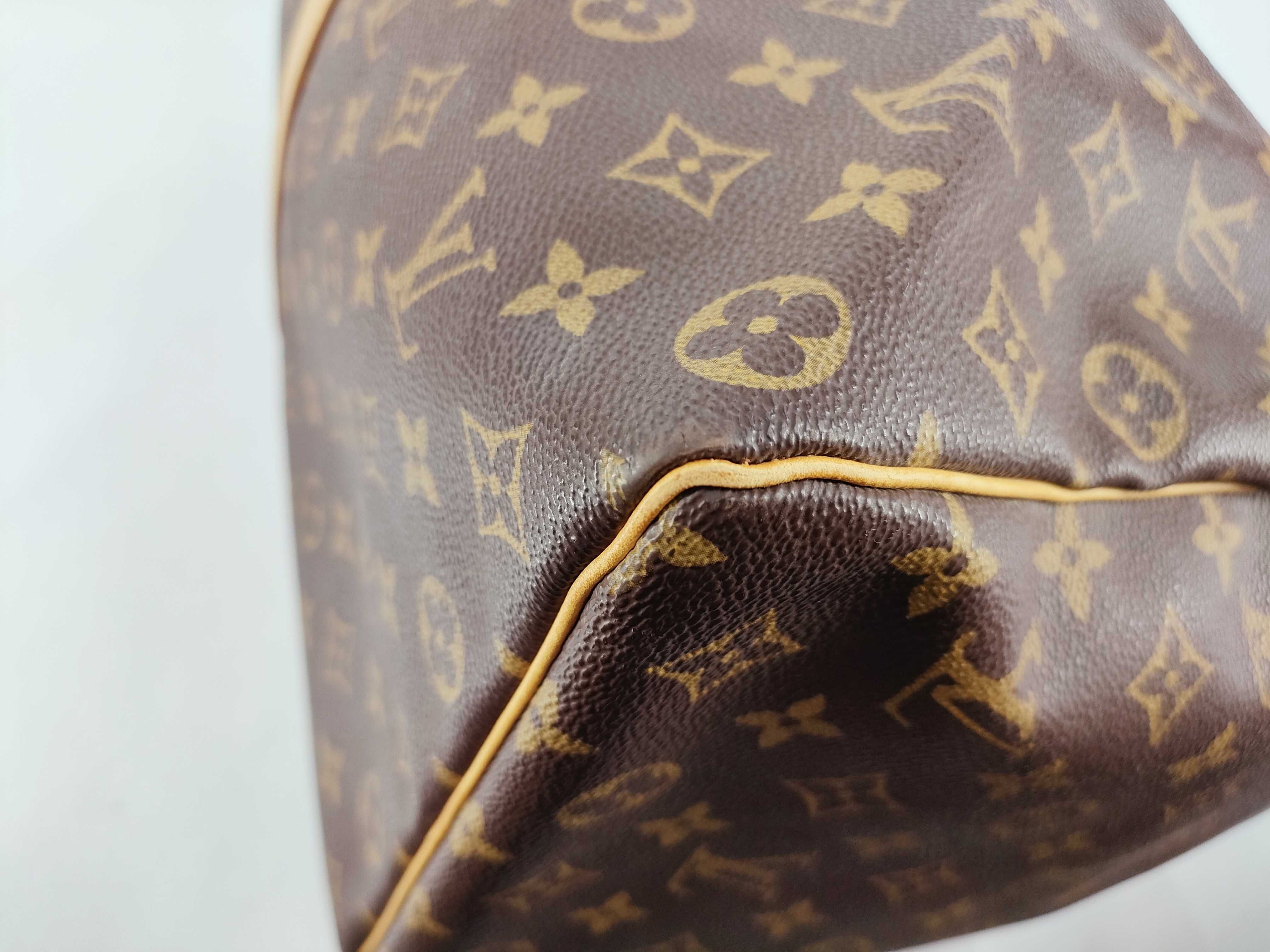 Monogram Vuitton Keepall 45 Boston Bag — view 6