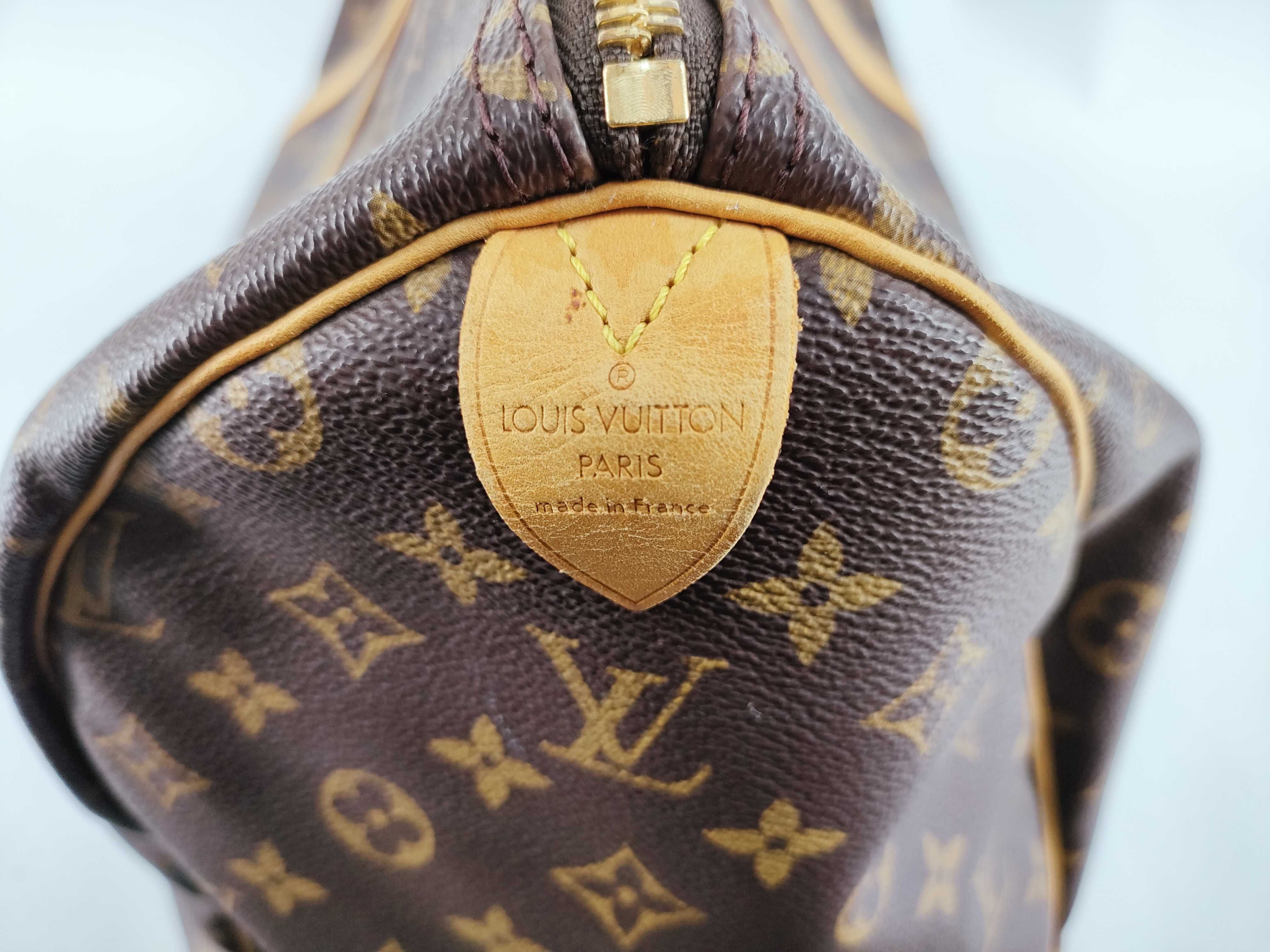 Monogram Vuitton Keepall 45 Boston Bag — view 9