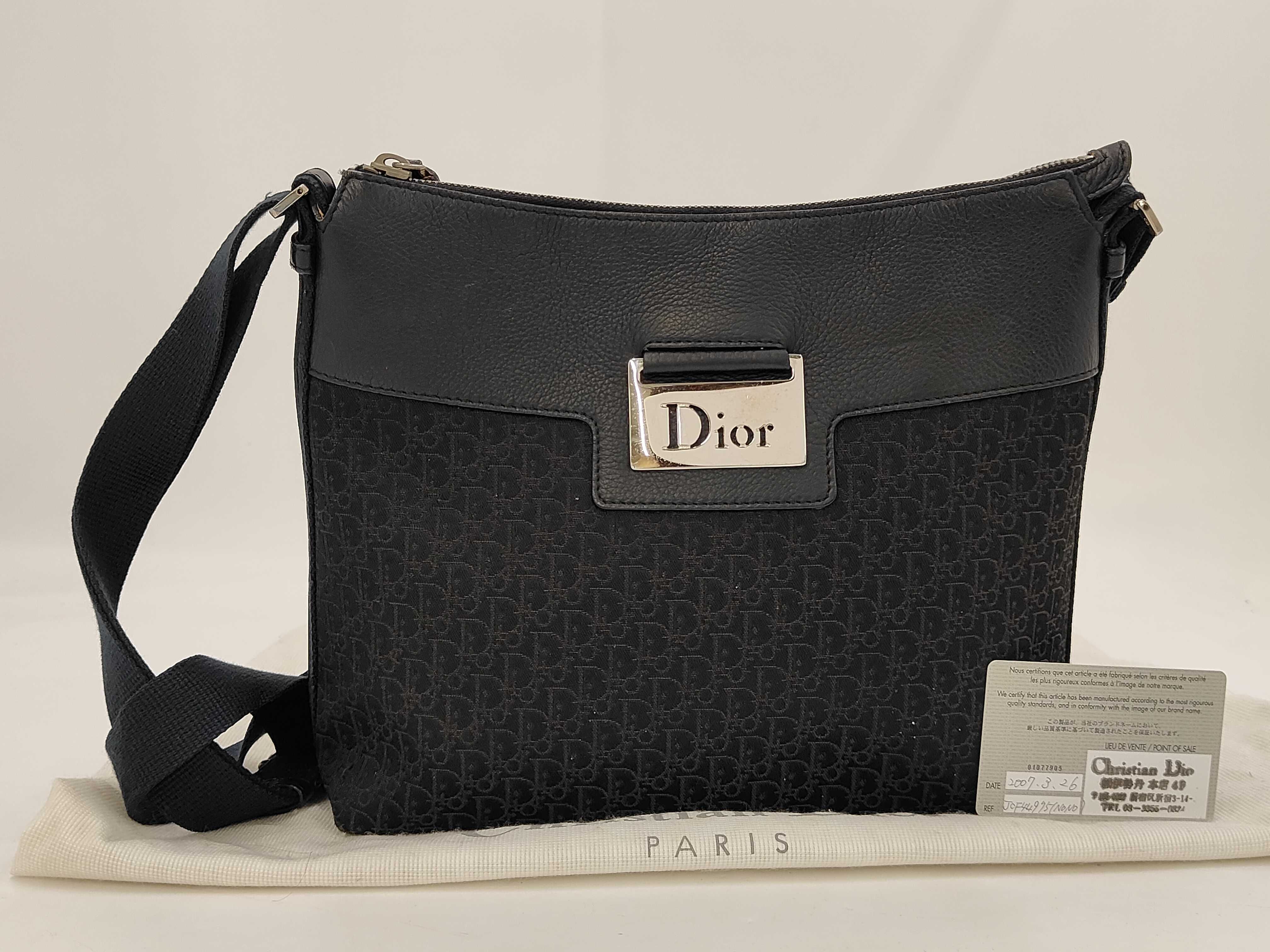Oblique Shoulder Bag with Card Holder